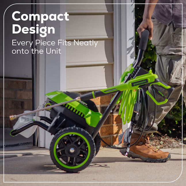 Greenworks 2200-PSI 14 Amp 1.2 GPM Electric Pressure Washer