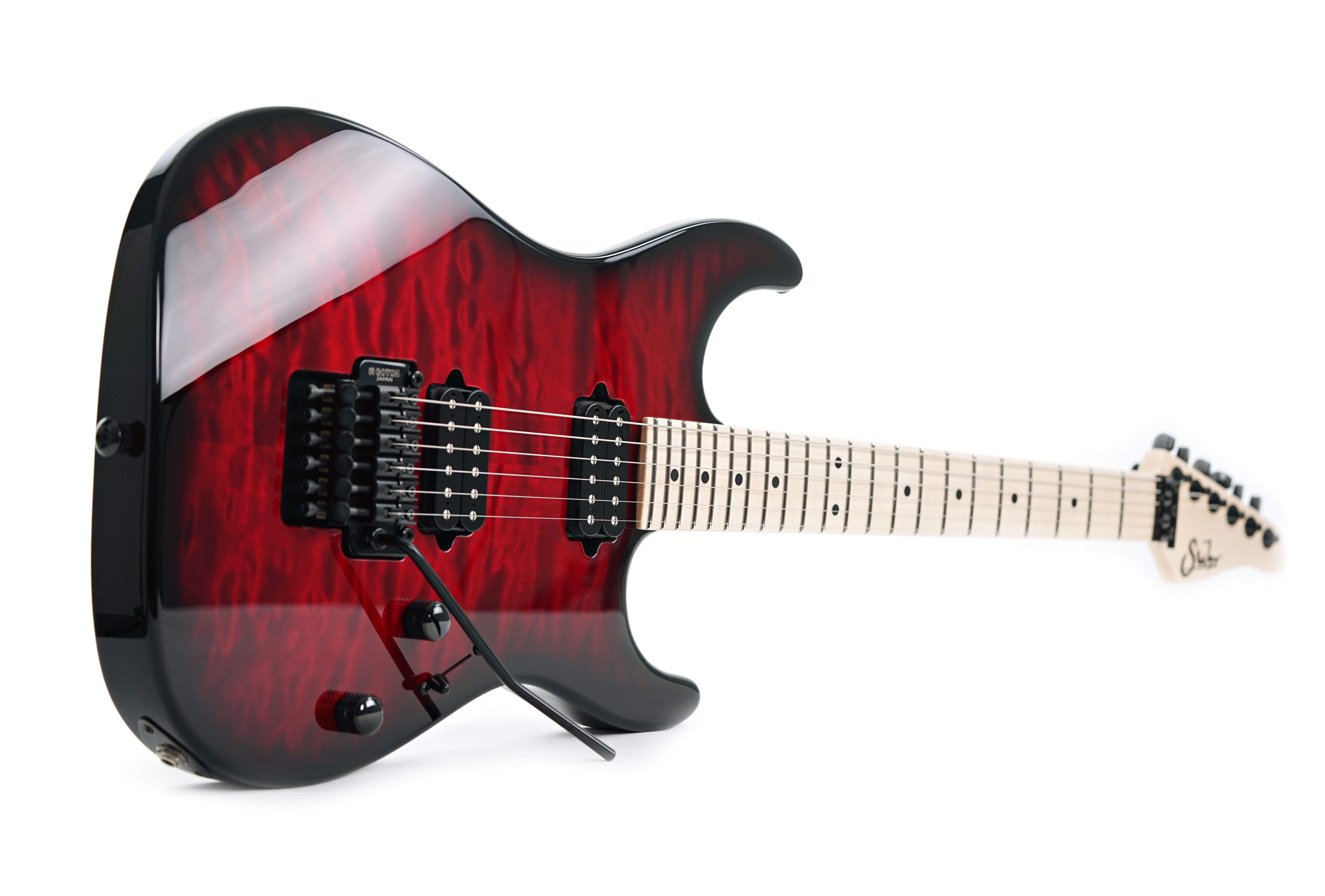 GUITARGUITAR Suhr Limited Edition Standard Thin Burst Quilt Trans Red #90308