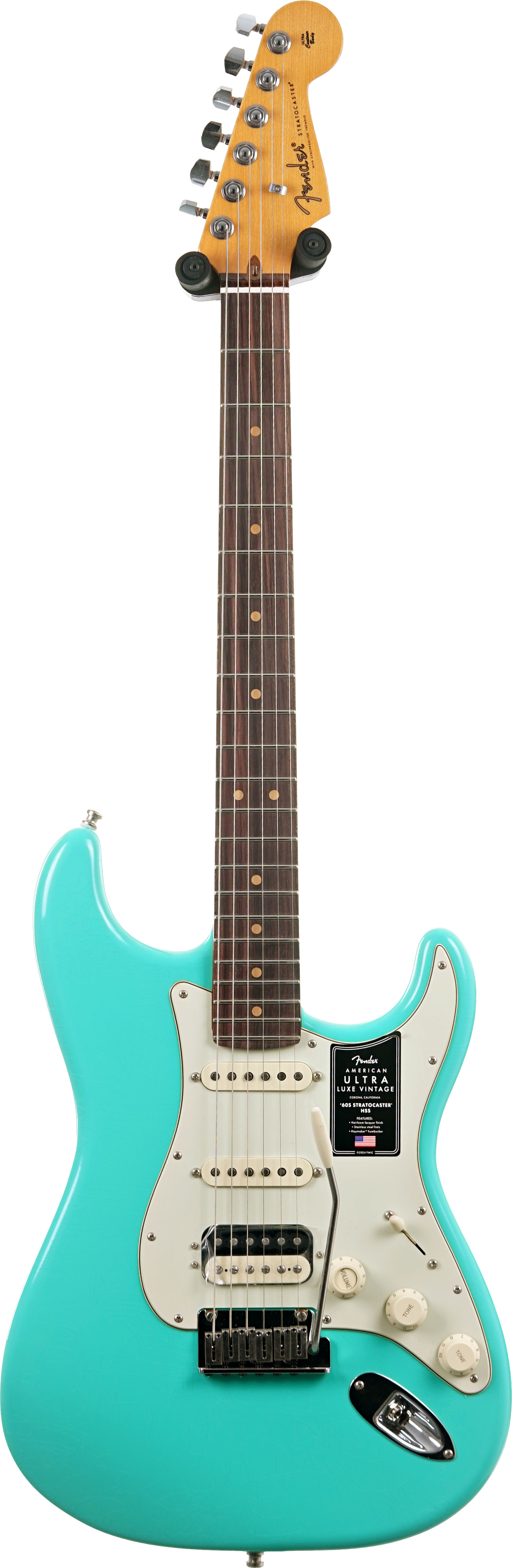 GUITARGUITAR Fender Ultra Luxe Vintage 60s Stratocaster HSS Sea Foam Green #US25007365