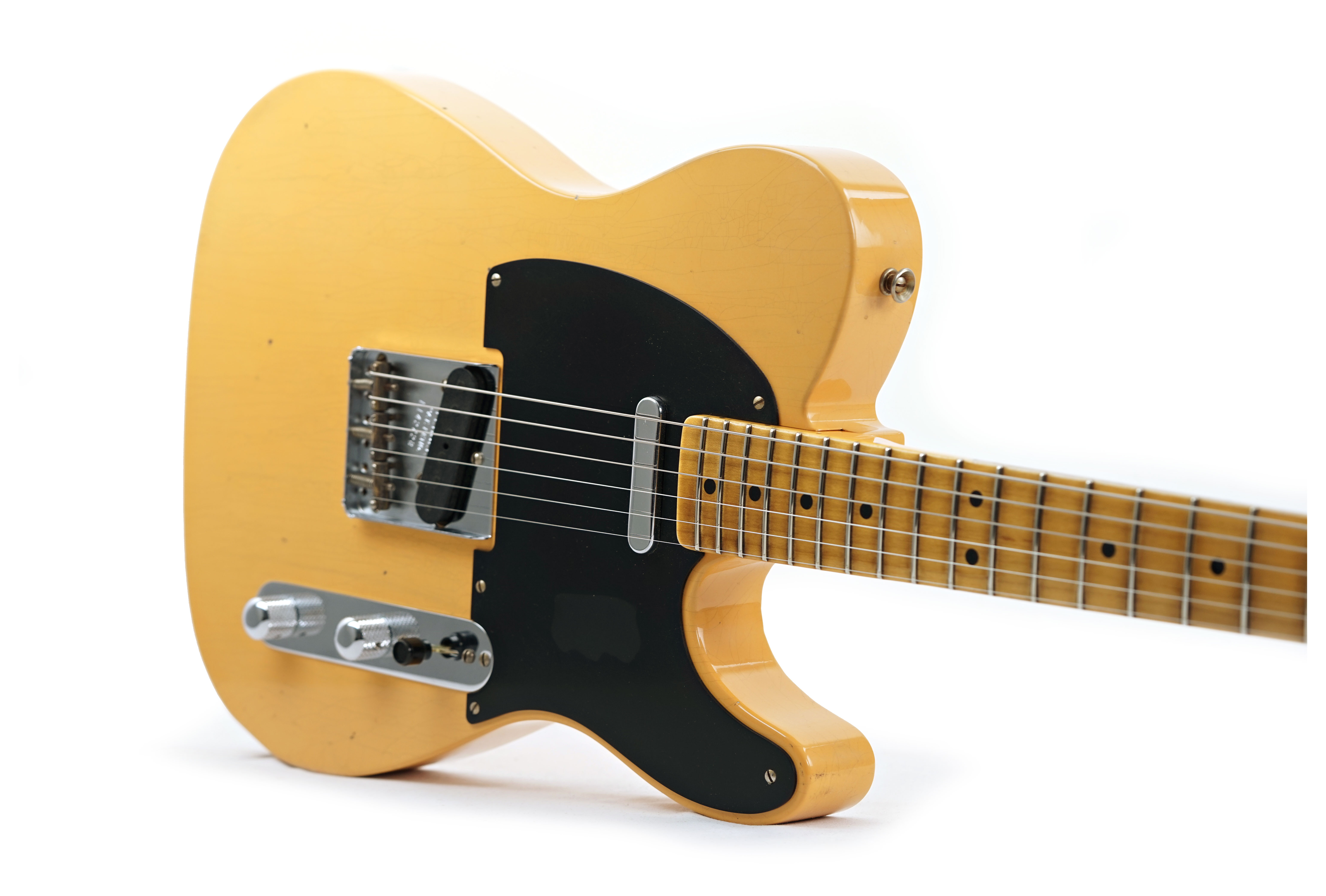GUITARGUITAR Fender Custom Shop 1951 Nocaster Journeyman Relic Nocaster Blonde #R142728