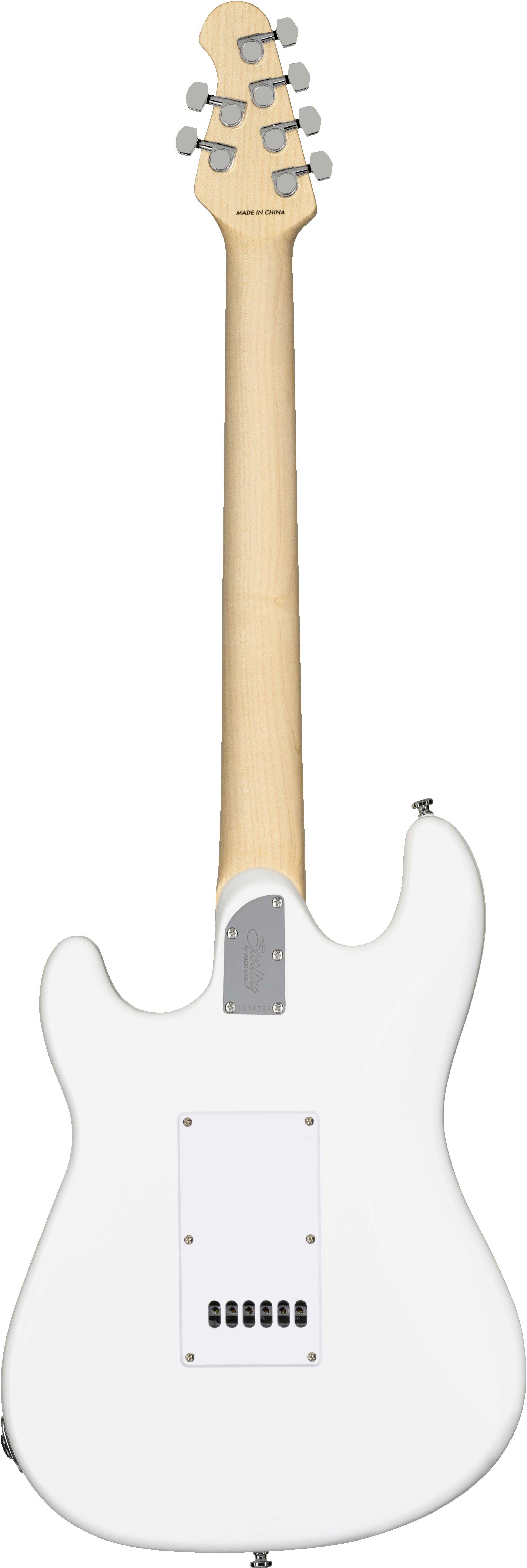 GUITARGUITAR Music Man Sterling Intro Series Cutlass CT20HSS Canvas White Maple Fingerboard