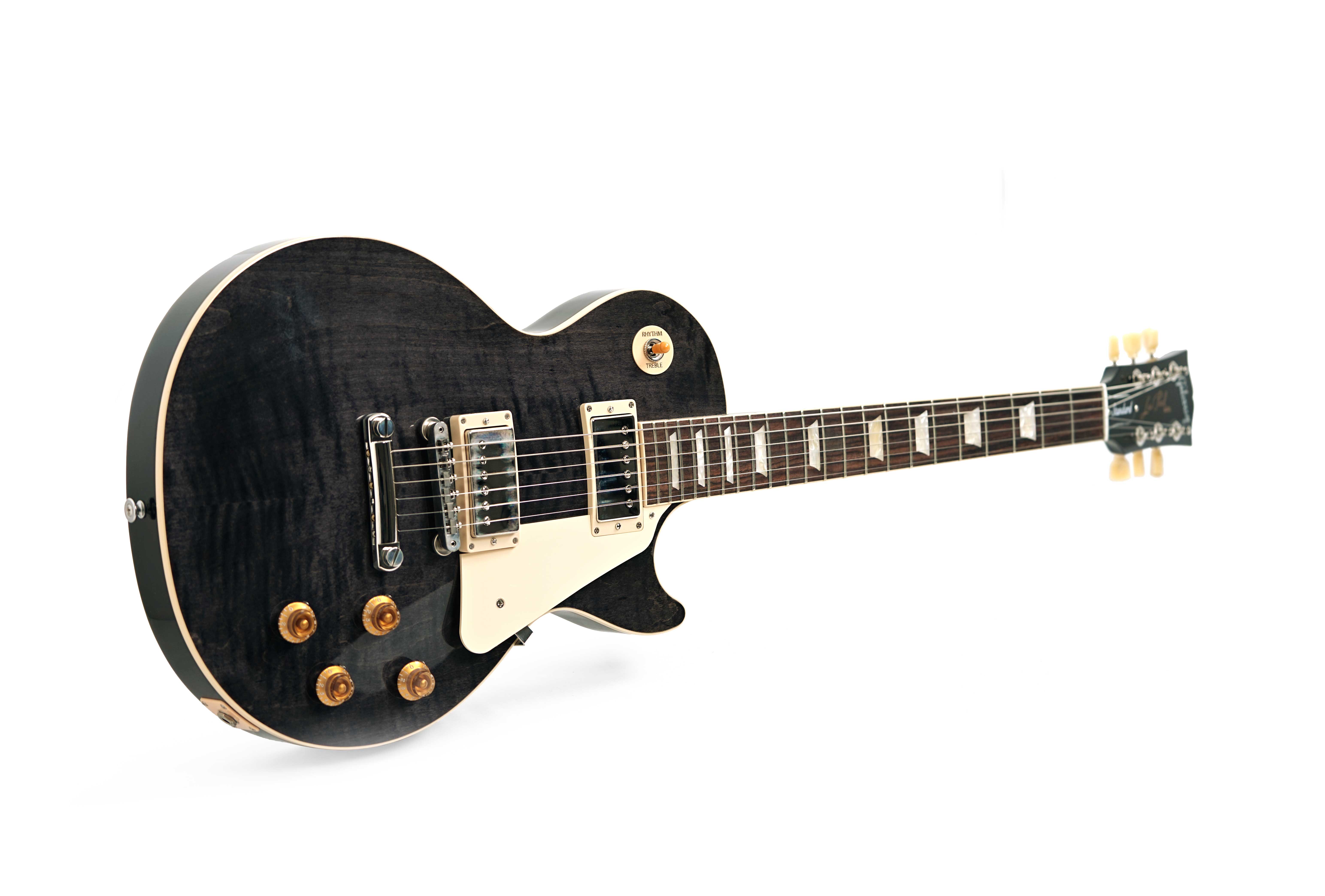 GUITARGUITAR Gibson Les Paul Standard 50s Figured Top Translucent Black #225040075