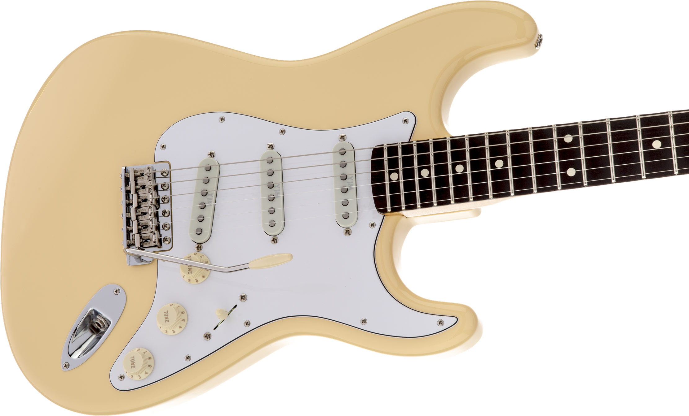 GUITARGUITAR Fender Artist Stratocaster Yngwie Malmsteen Rosewood Fingerboard Vintage White