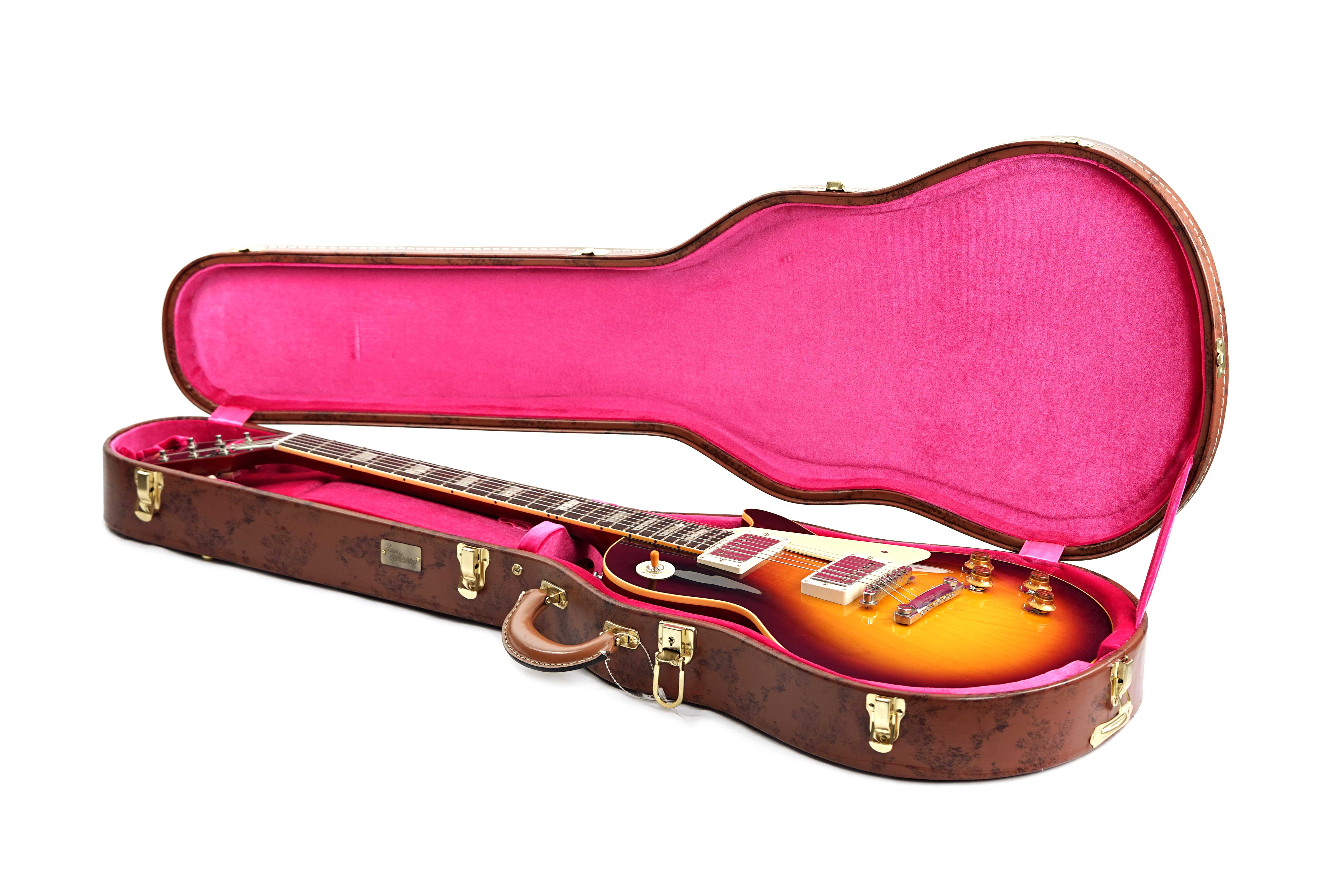 GUITARGUITAR Gibson Custom Shop 1958 Les Paul Standard Reissue Bourbon Burst VOS #841879