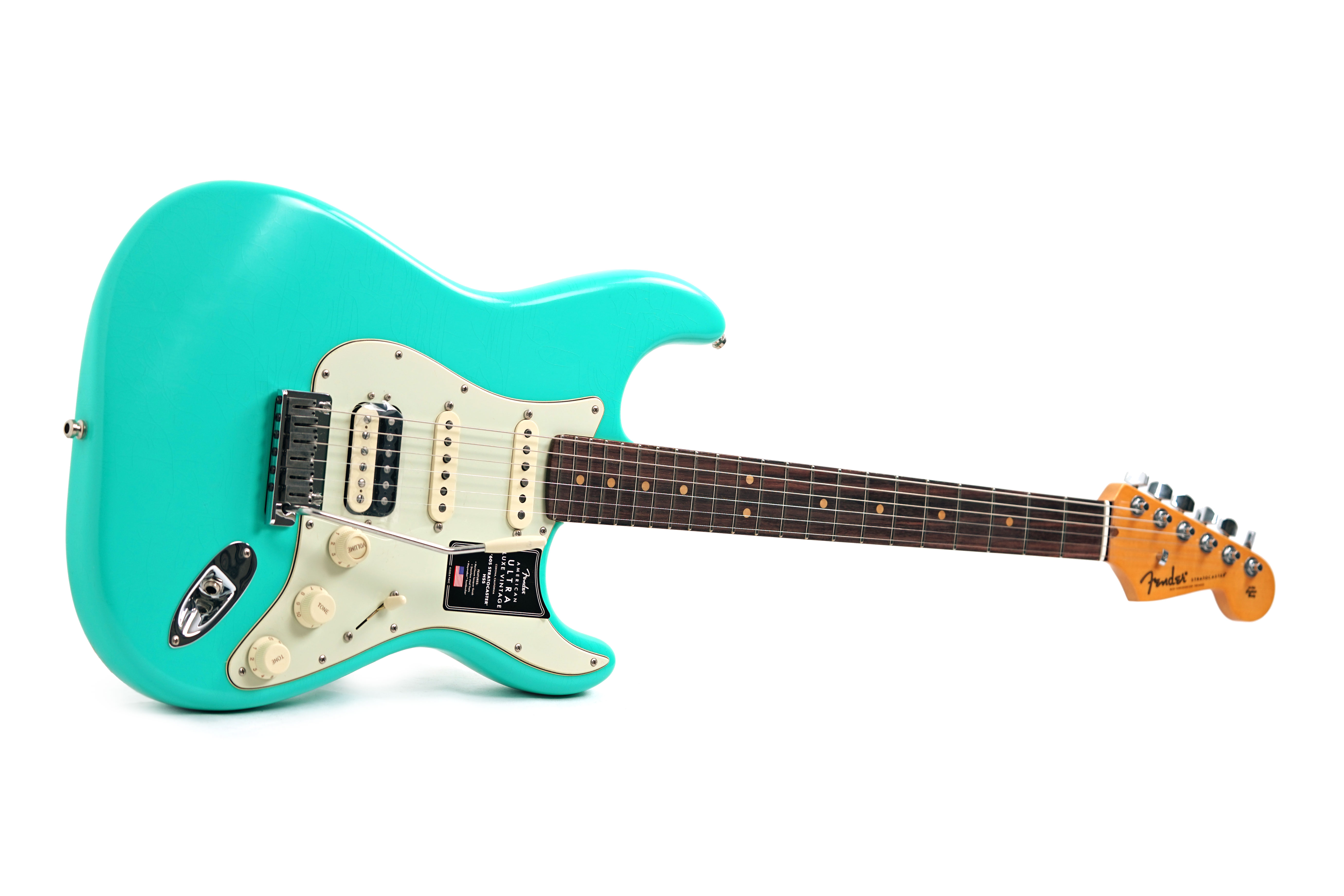 GUITARGUITAR Fender Ultra Luxe Vintage 60s Stratocaster HSS Sea Foam Green #US25007365