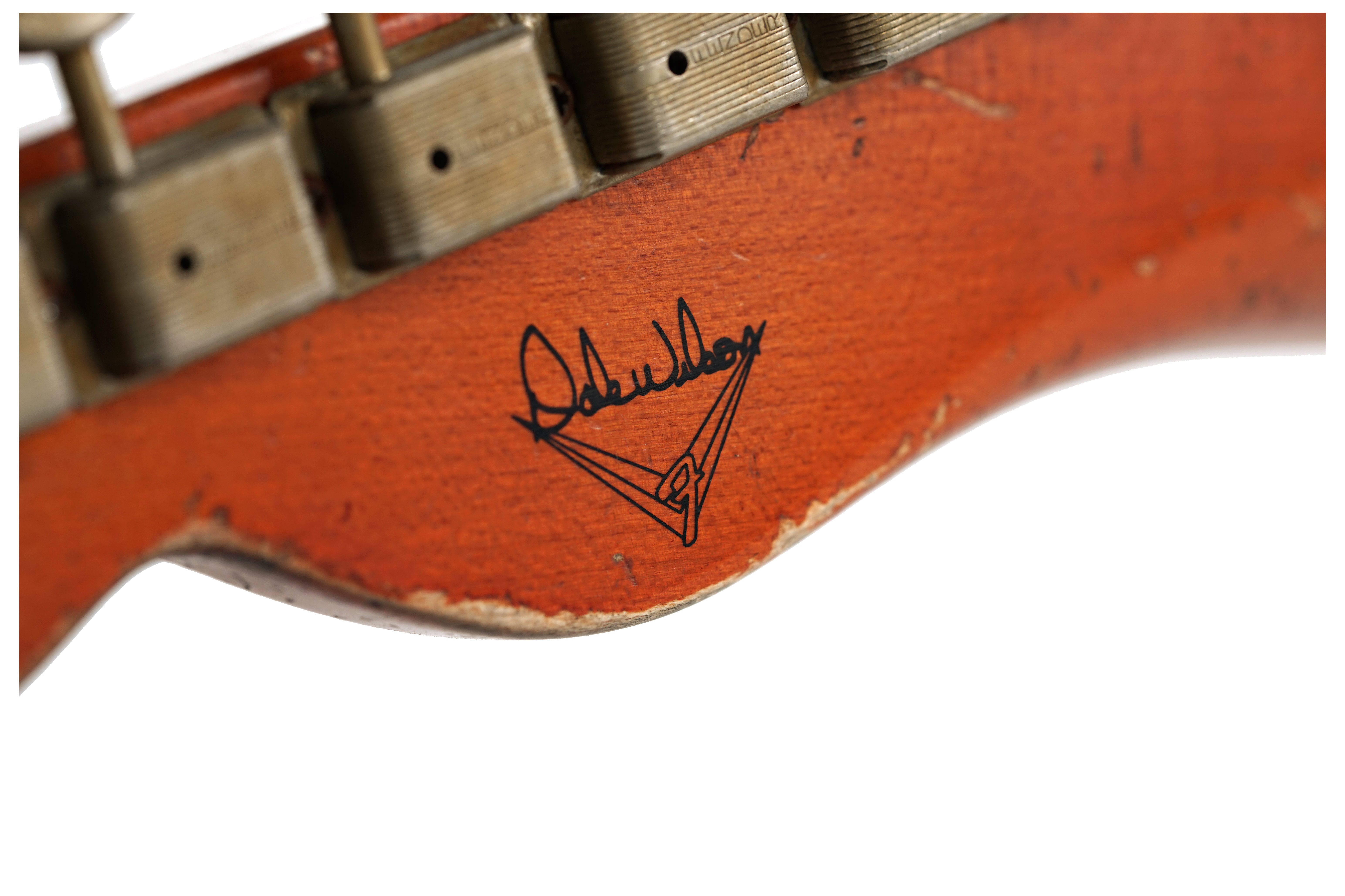 GUITARGUITAR Fender Custom Shop 1955 Telecaster Heavy Relic Masterbuilt By Dale Wilson Aged White Blonde #CZ552240