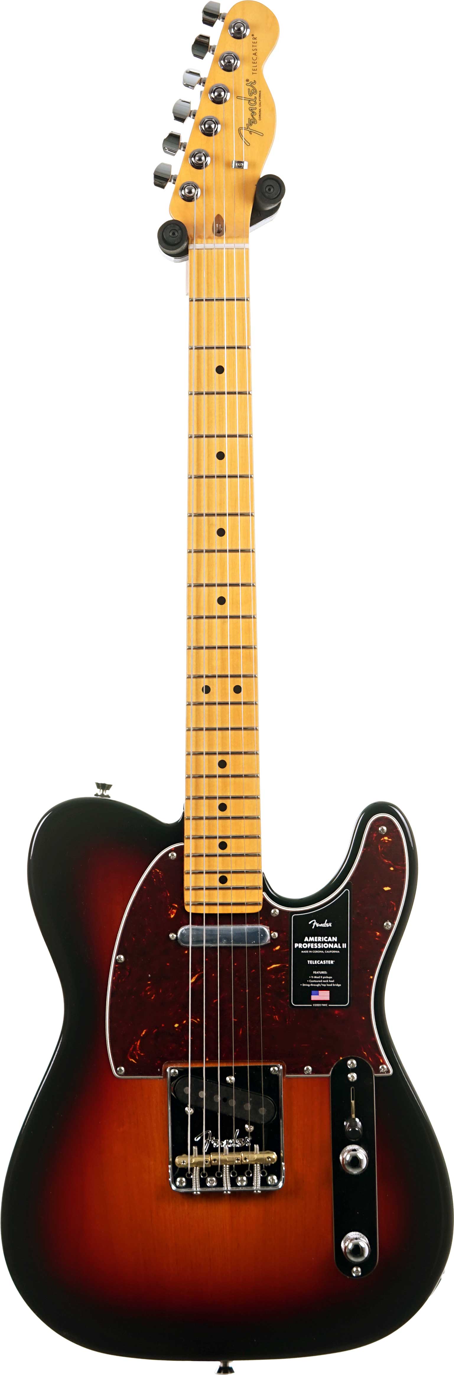 GUITARGUITAR Fender American Professional II Telecaster 3 Tone Sunburst Maple Fingerboard #US24038702