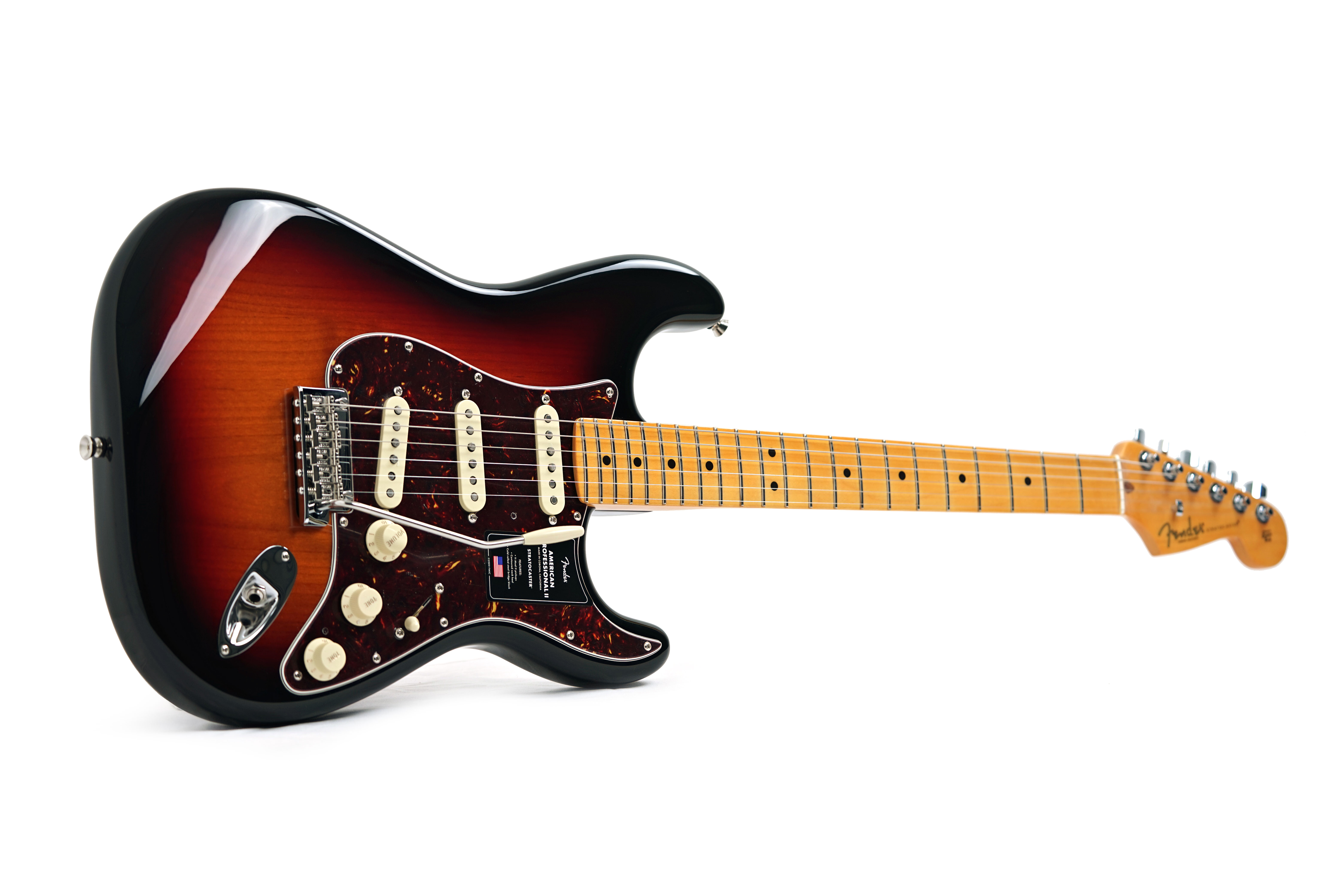 GUITARGUITAR Fender American Professional II Stratocaster 3 Tone Sunburst Maple Fingerboard #US24050641
