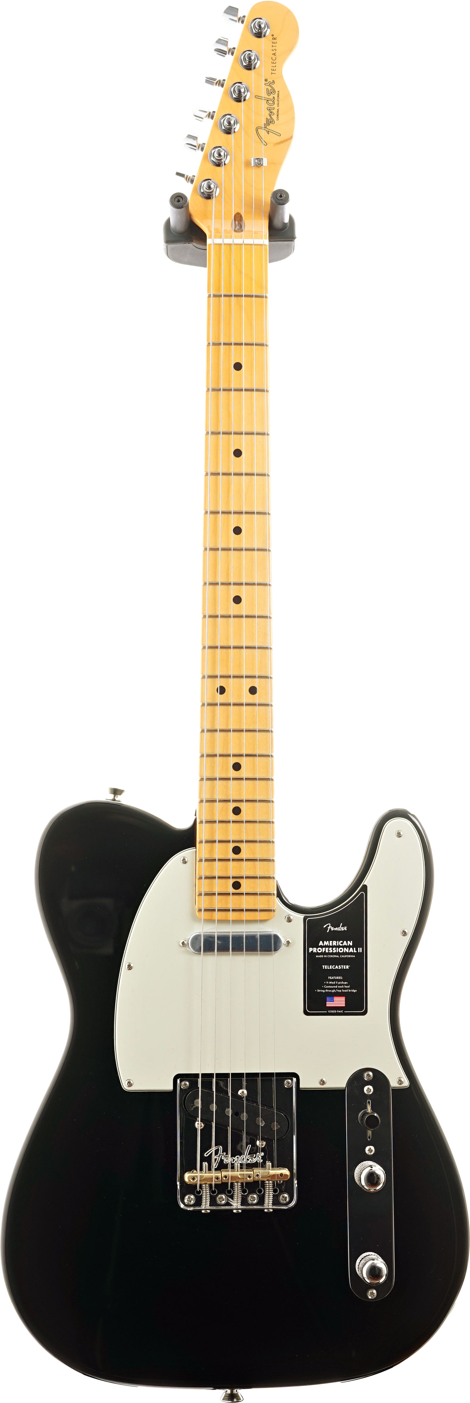 GUITARGUITAR Fender American Professional II Telecaster Black Maple Fingerboard #US24050157
