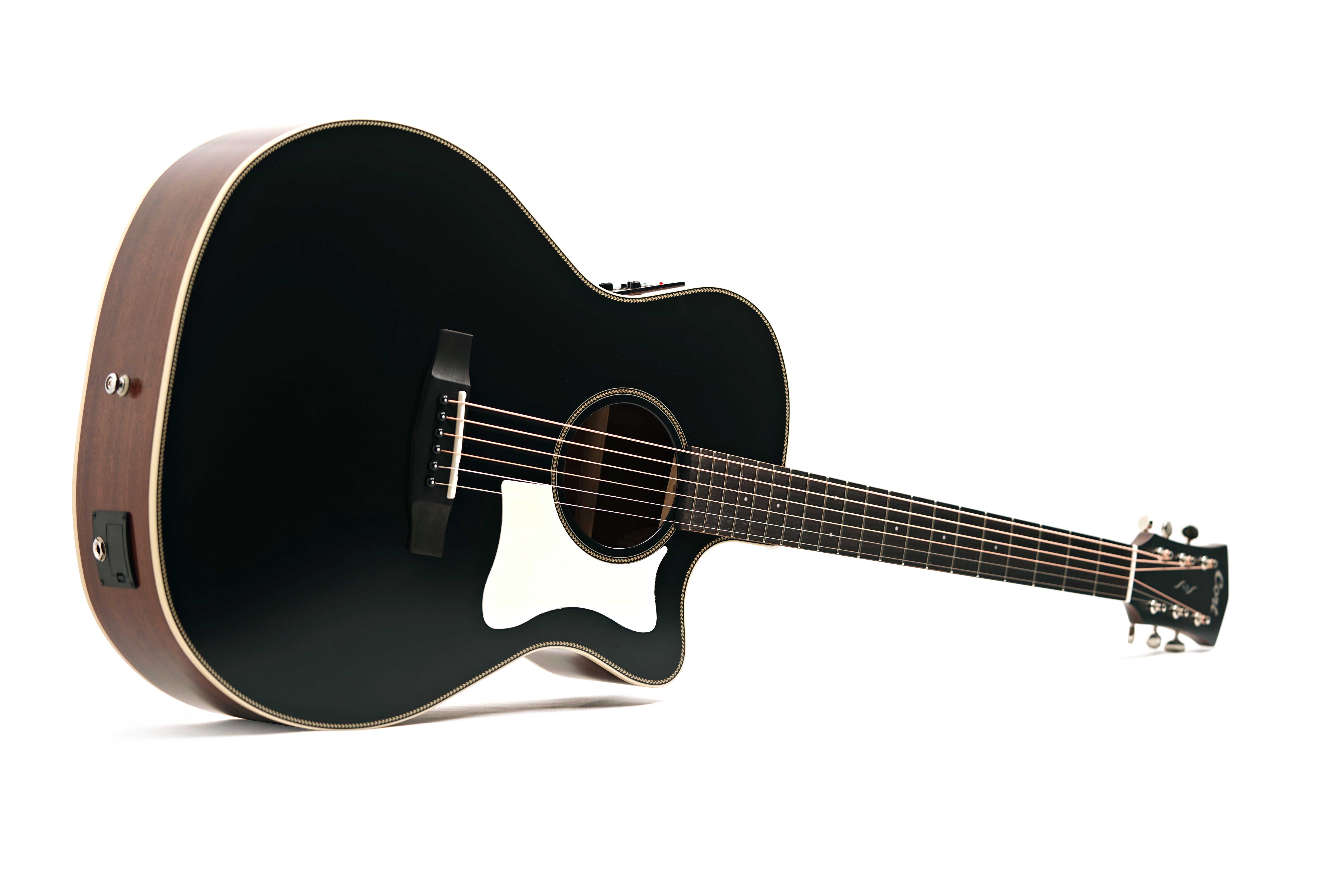GUITARGUITAR Cort GA1E Special Edition Black Semi Gloss