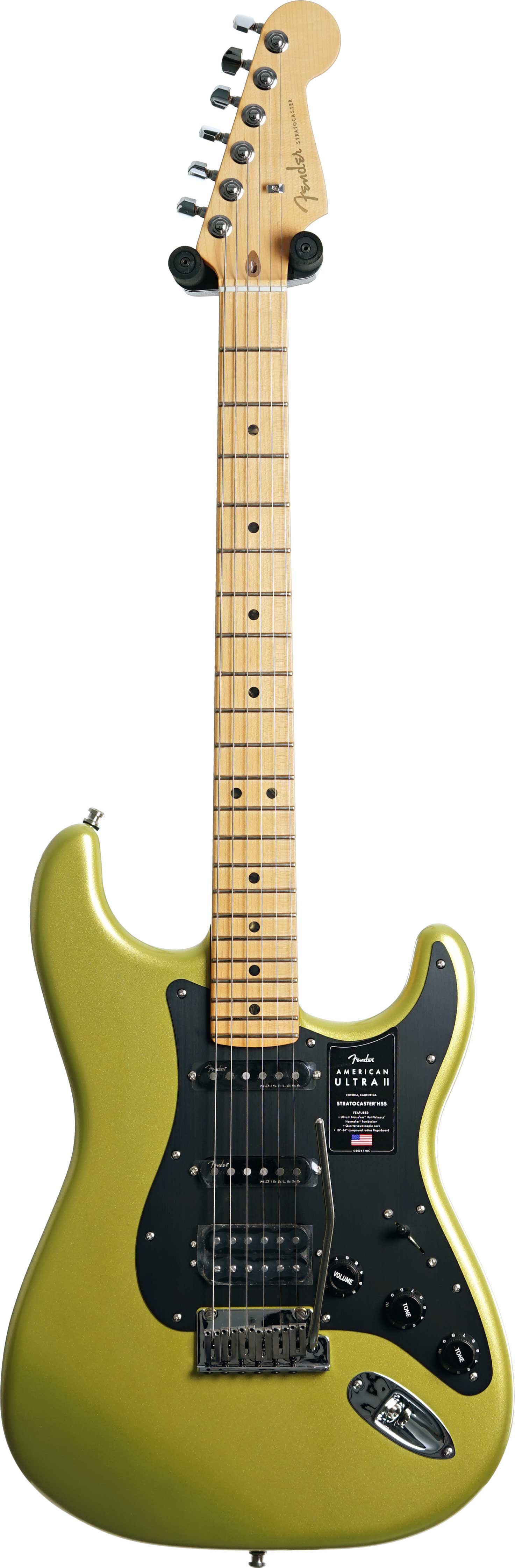 GUITARGUITAR Fender American Ultra II Stratocaster HSS Maple Fingerboard Solar Flare