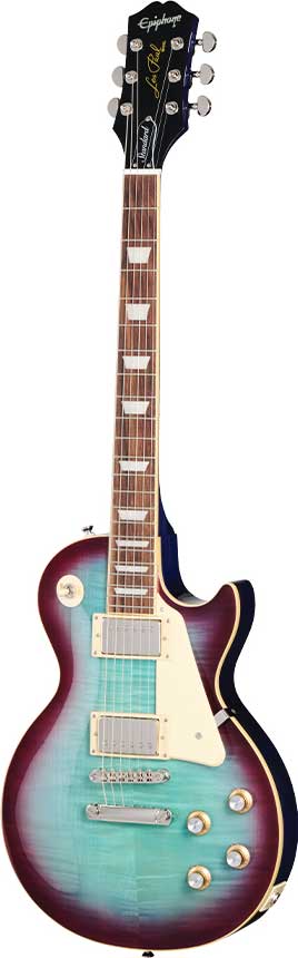 GUITARGUITAR Epiphone Inspired by Gibson Les Paul Standard 60s Figured Blueberry Burst