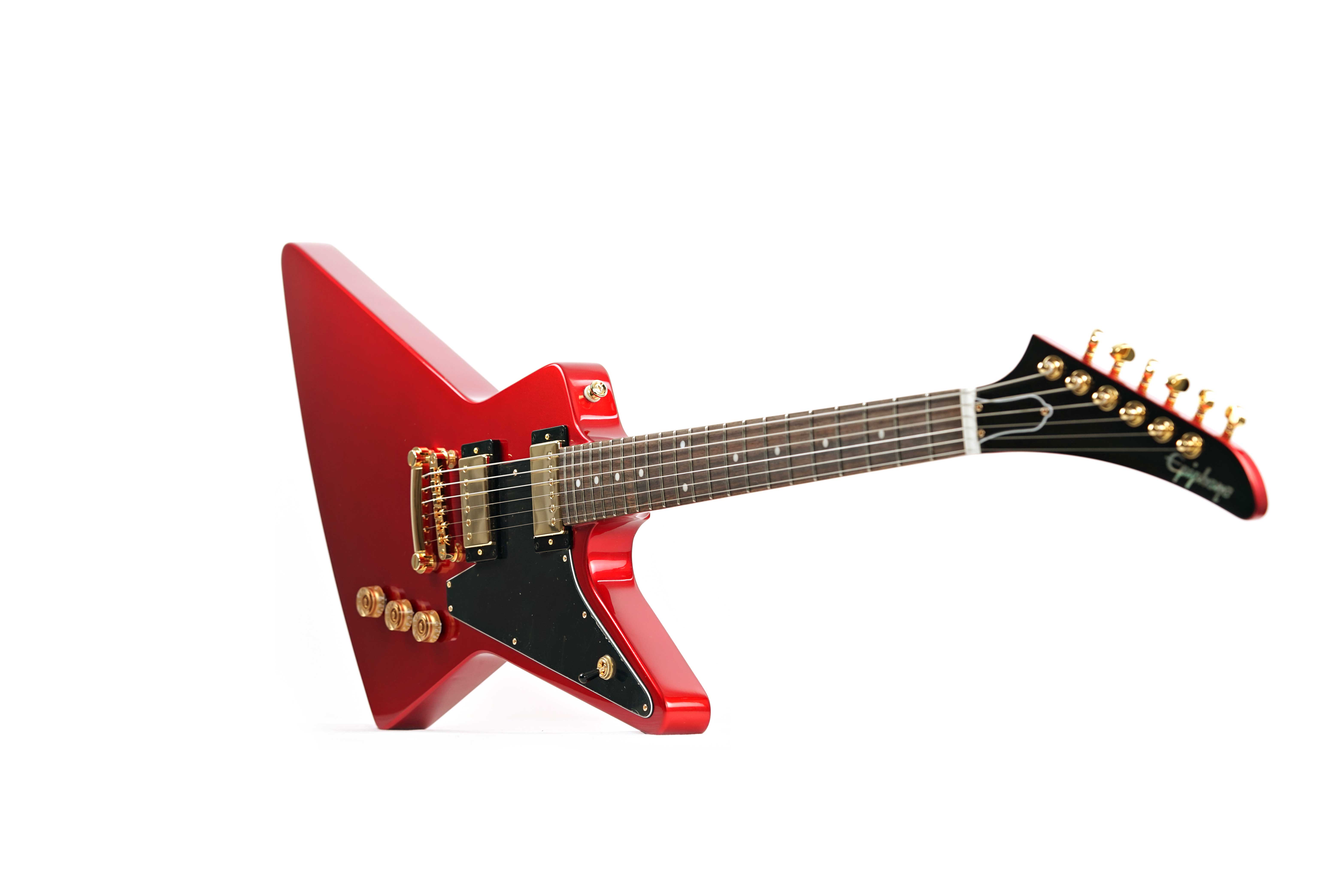 GUITARGUITAR Epiphone Explorer Ruby Red Metallic UK Exclusive