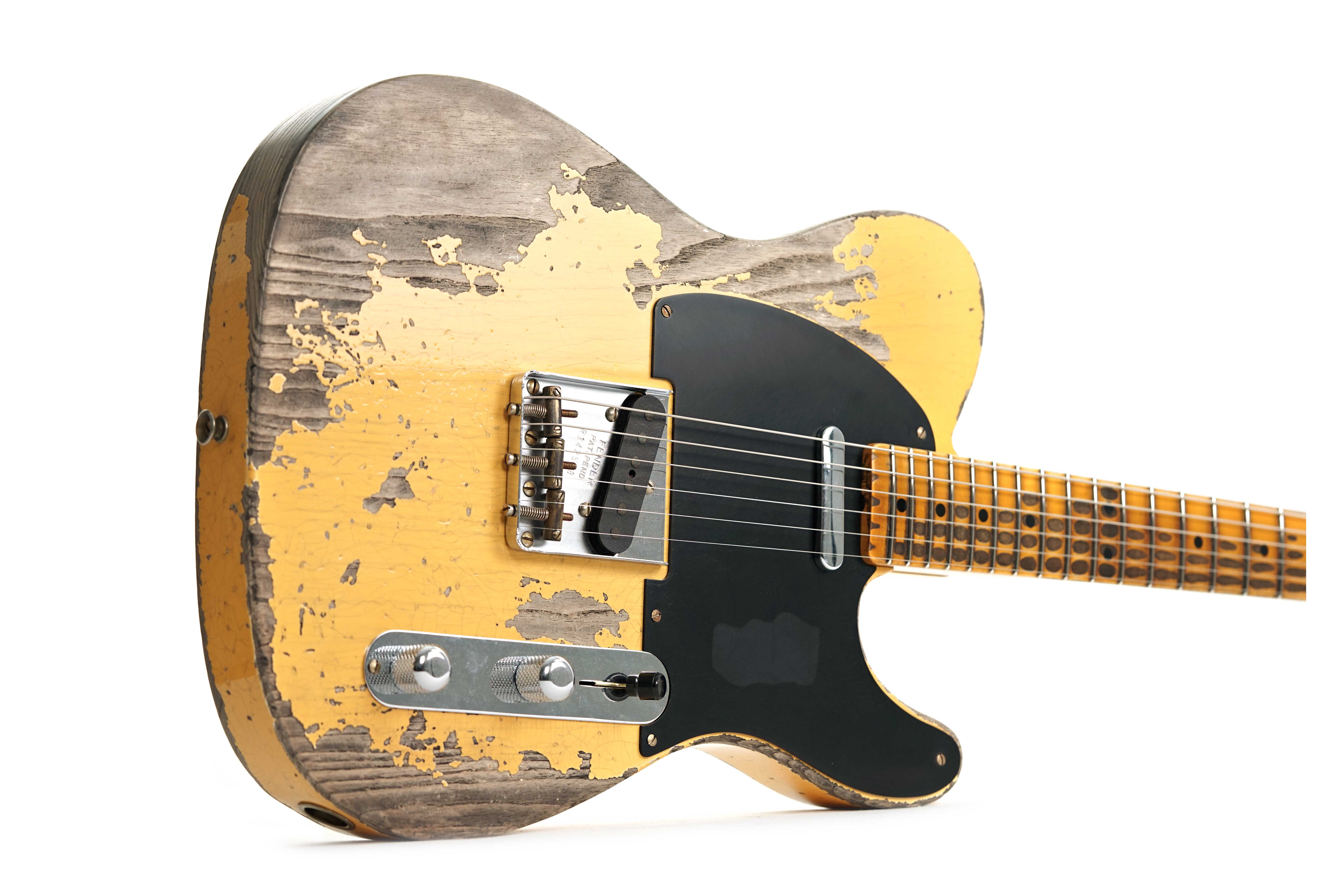 GUITARGUITAR Fender Custom Shop 1951 Nocaster Super Heavy Relic Super Faded Aged Nocaster Blonde #R142528
