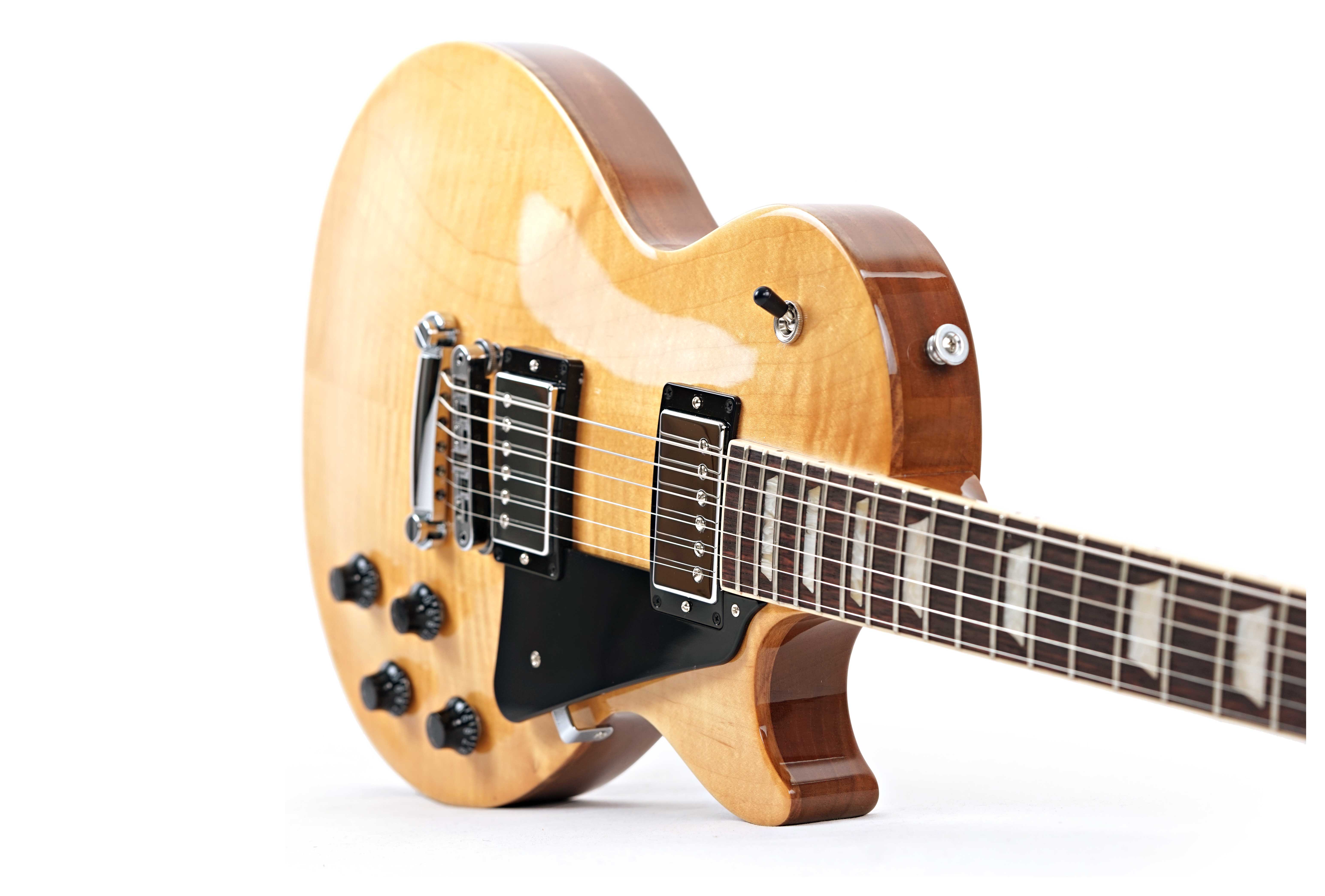 GUITARGUITAR Gibson Les Paul Studio Figured Antique Natural #204250115