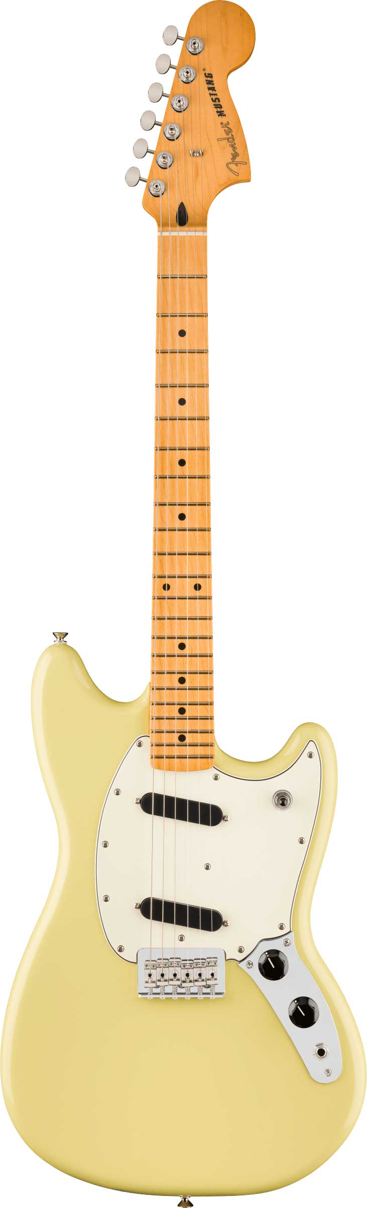 GUITARGUITAR Fender Player II Mustang Maple Fingerboard Hialeah Yellow