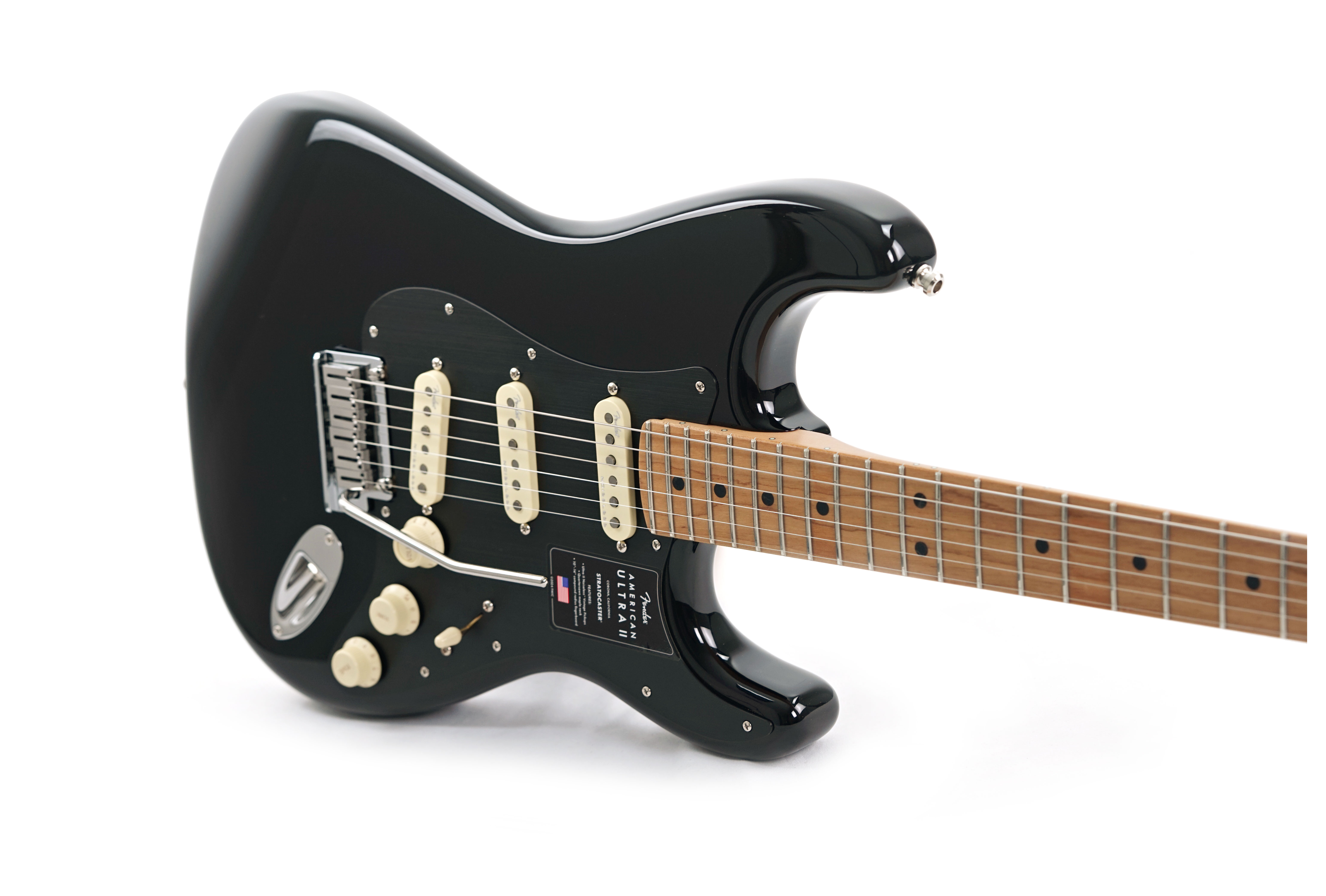 GUITARGUITAR Fender guitarguitar Exclusive Ultra II Stratocaster Roasted Maple Fingerboard Black