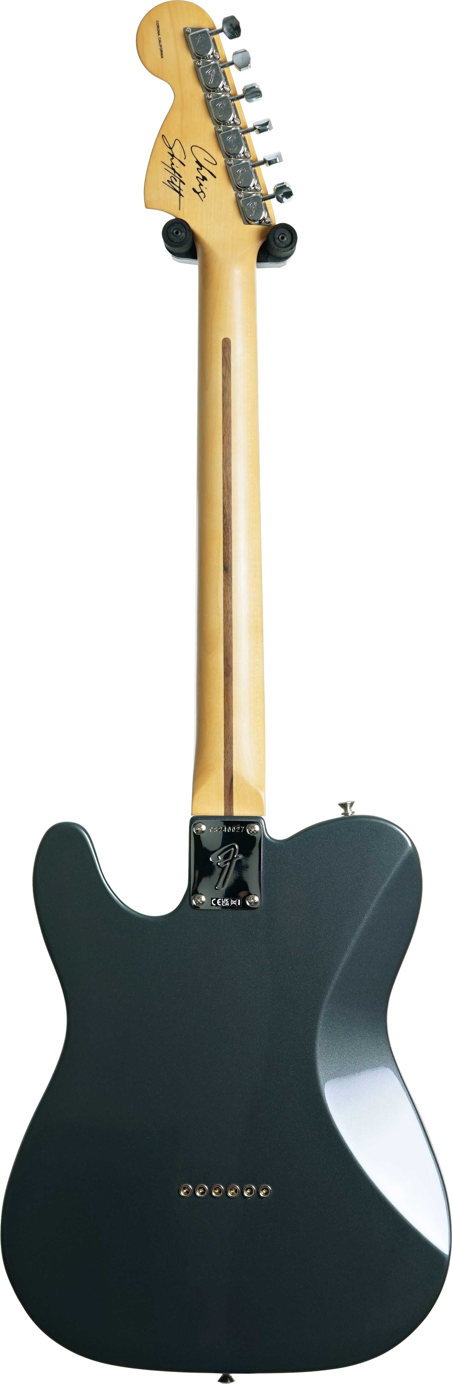 GUITARGUITAR Fender Limited Edition Chris Shiflett Cleaver Telecaster Deluxe Rosewood Fingerboard Charcoal Frost Metallic