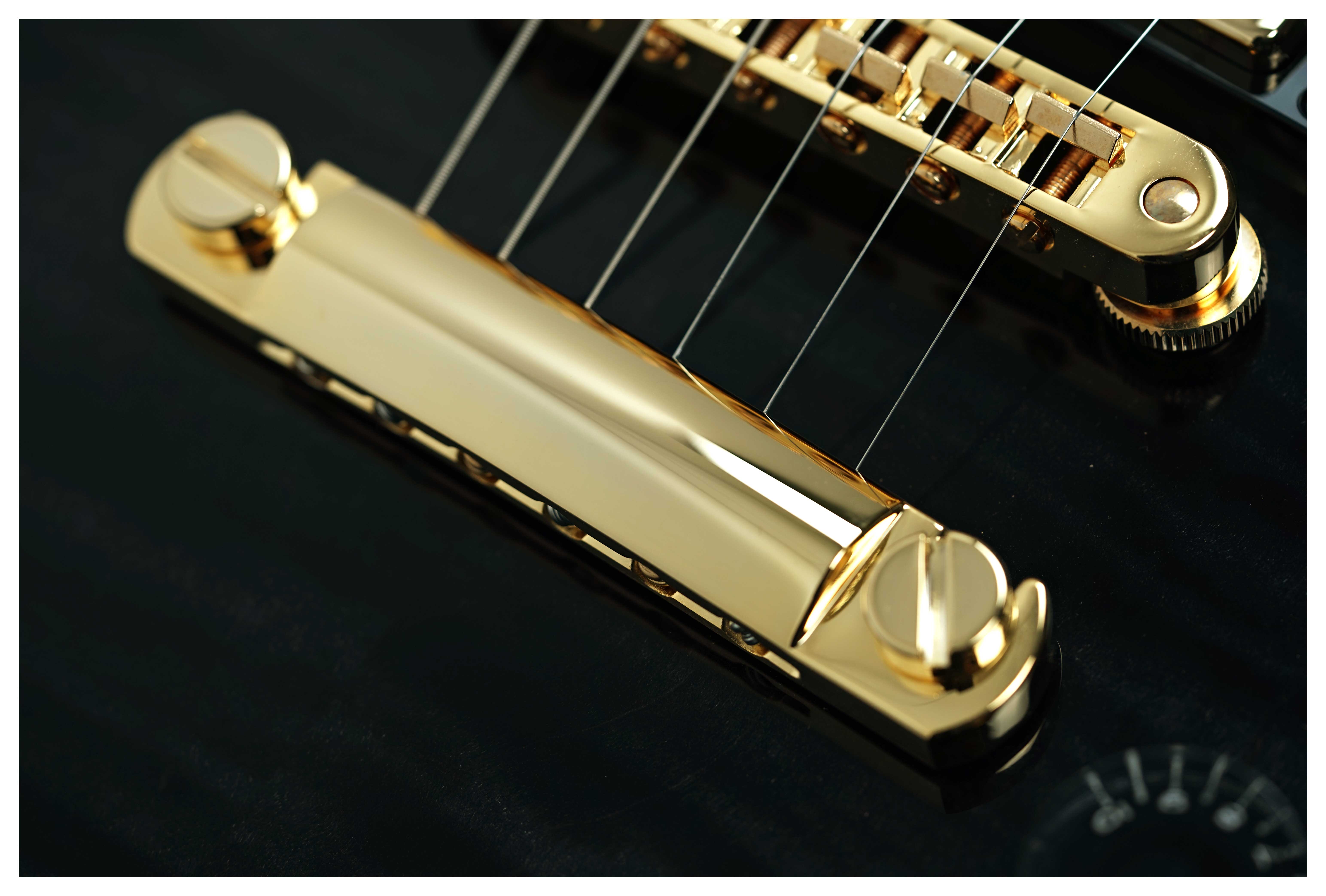 GUITARGUITAR Gibson Custom Shop Dealer Select Les Paul Custom Trans Black #CS502275