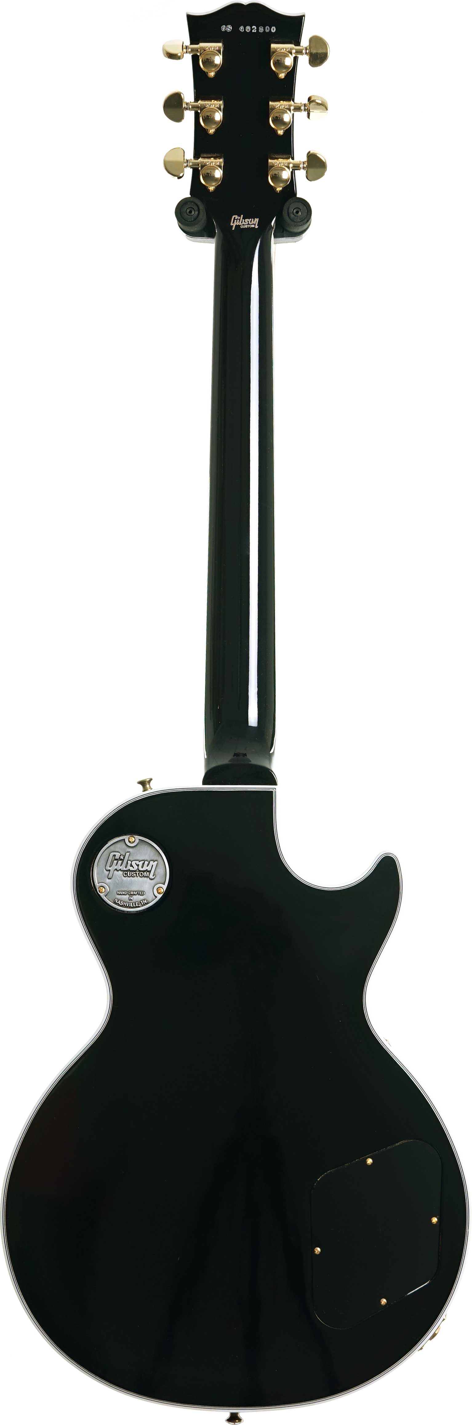 GUITARGUITAR Gibson Custom Shop Les Paul Custom Ebony Fingerboard Gloss Left Handed #CS402800