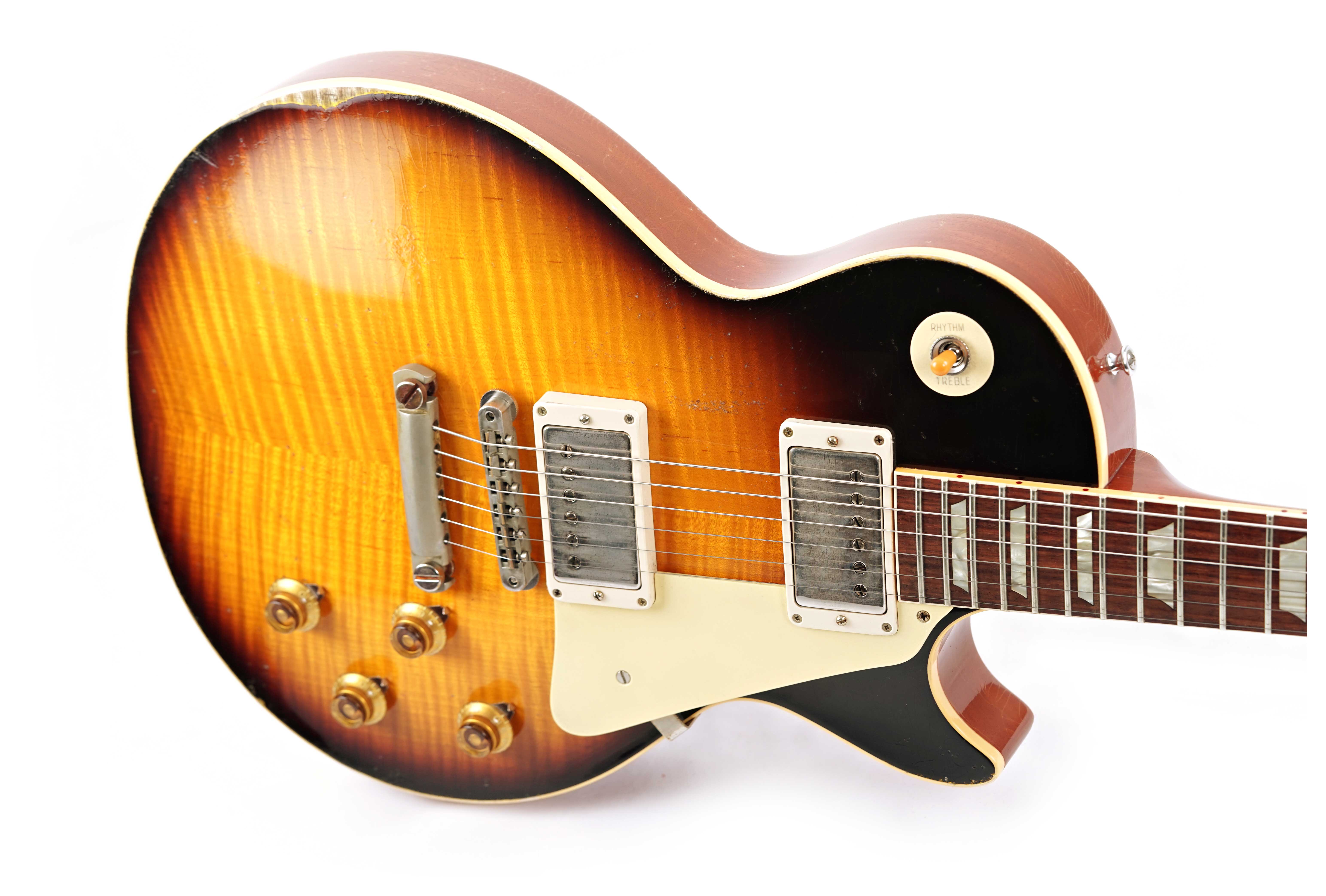GUITARGUITAR Gibson Custom Shop Murphy Lab 1959 Les Paul Standard Reissue Ultra Heavy Aged Kindred Burst #922066