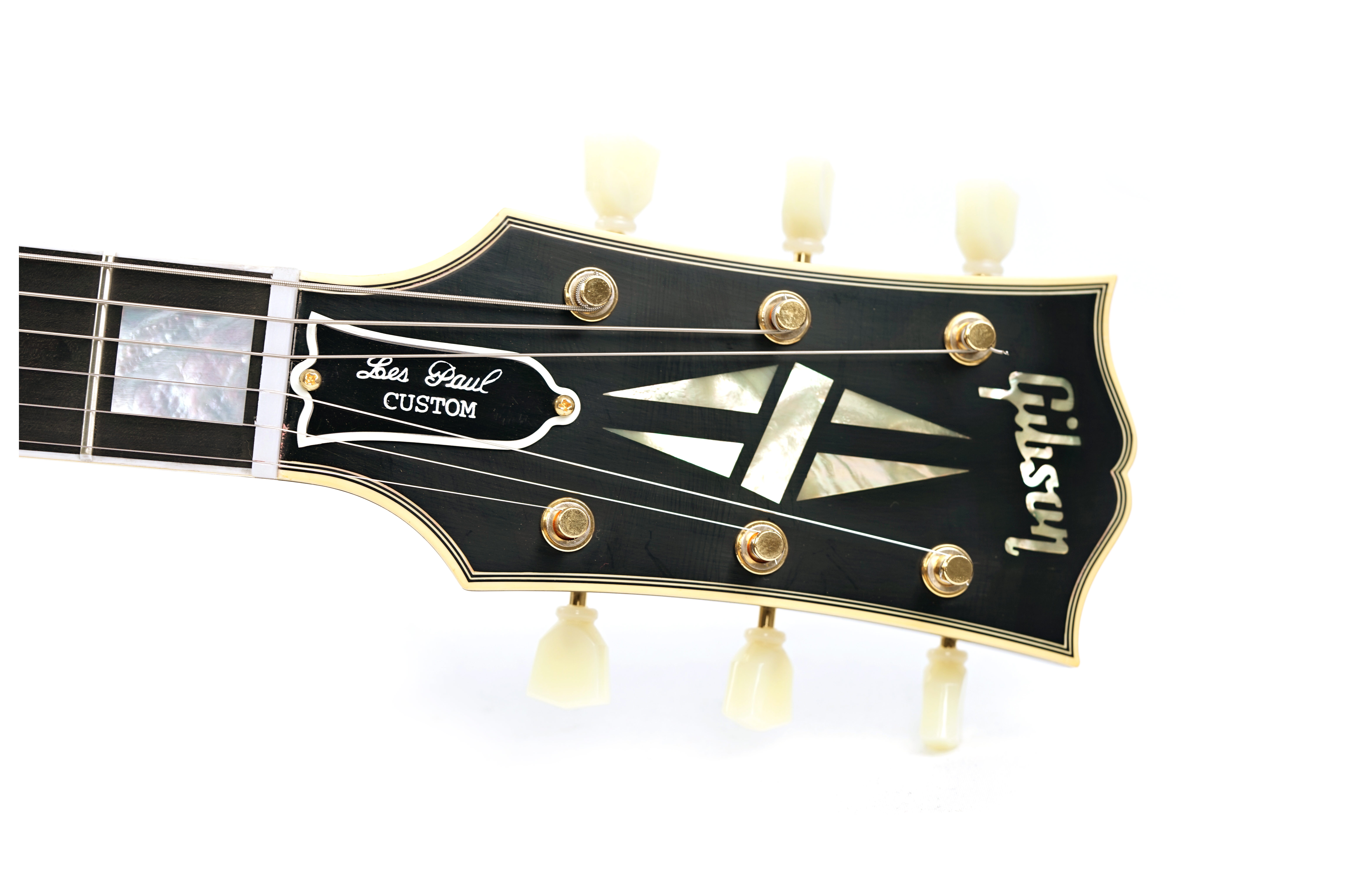 GUITARGUITAR Gibson Custom Shop 1957 Les Paul Custom 3 Pickup VOS Ebony