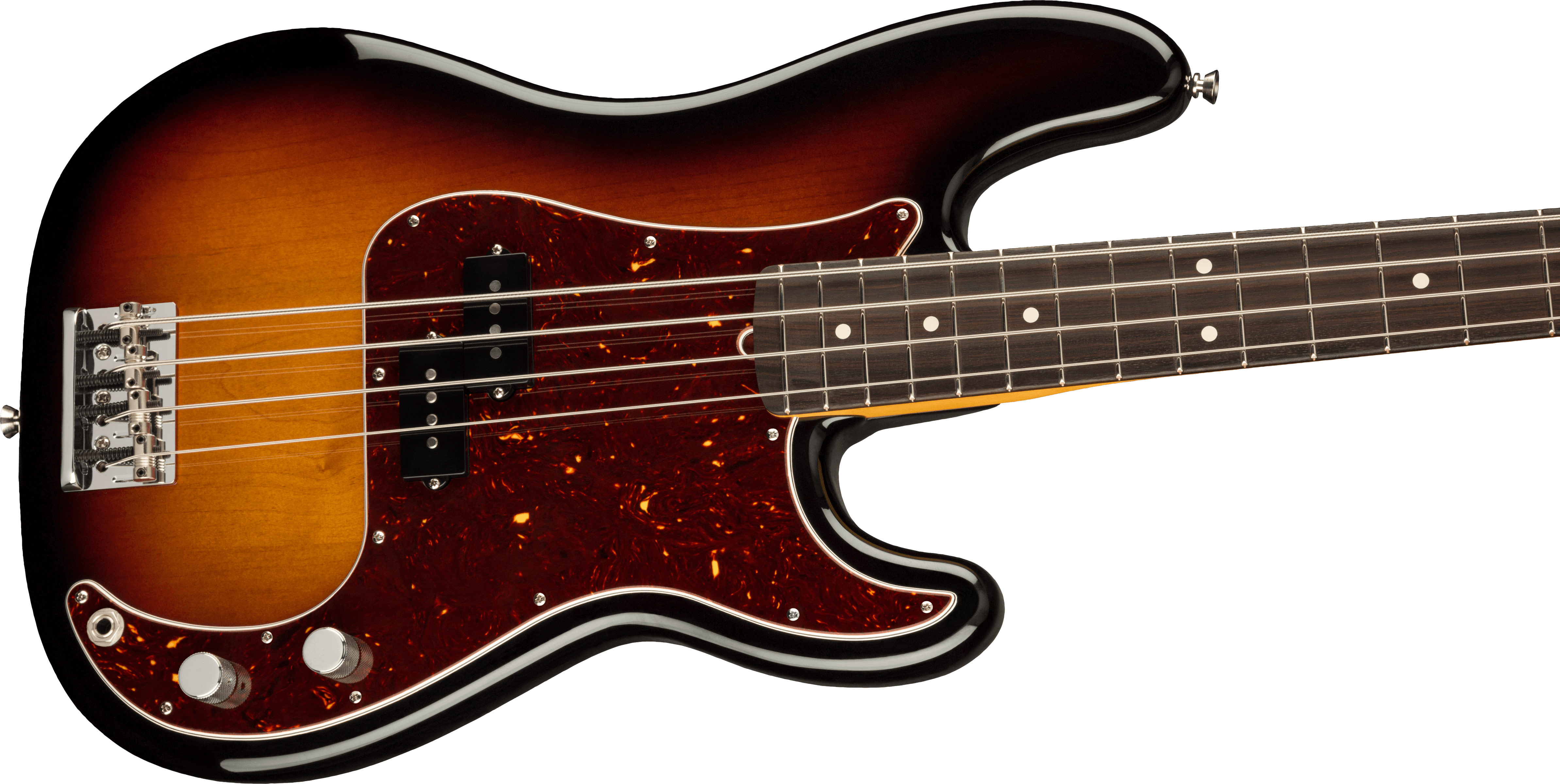 GUITARGUITAR Fender American Professional II Precision Bass 3 Tone Sunburst Rosewood Fingerboard