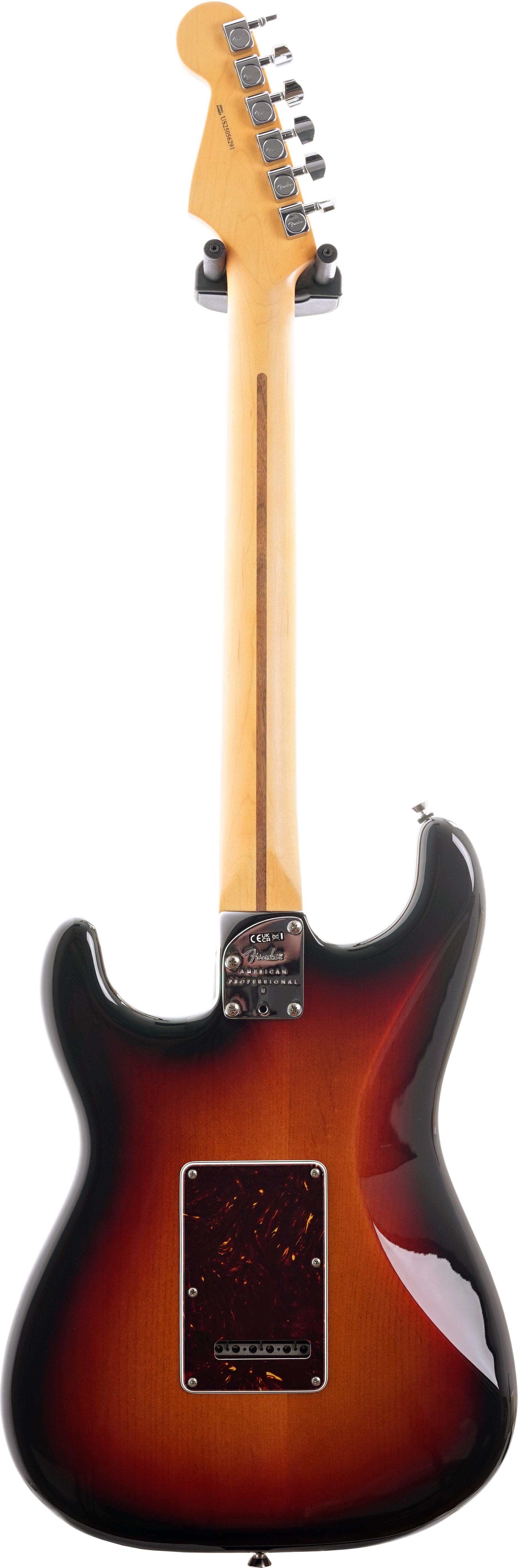GUITARGUITAR Fender American Professional II Stratocaster 3 Tone Sunburst Rosewood Fingerboard #US25056291