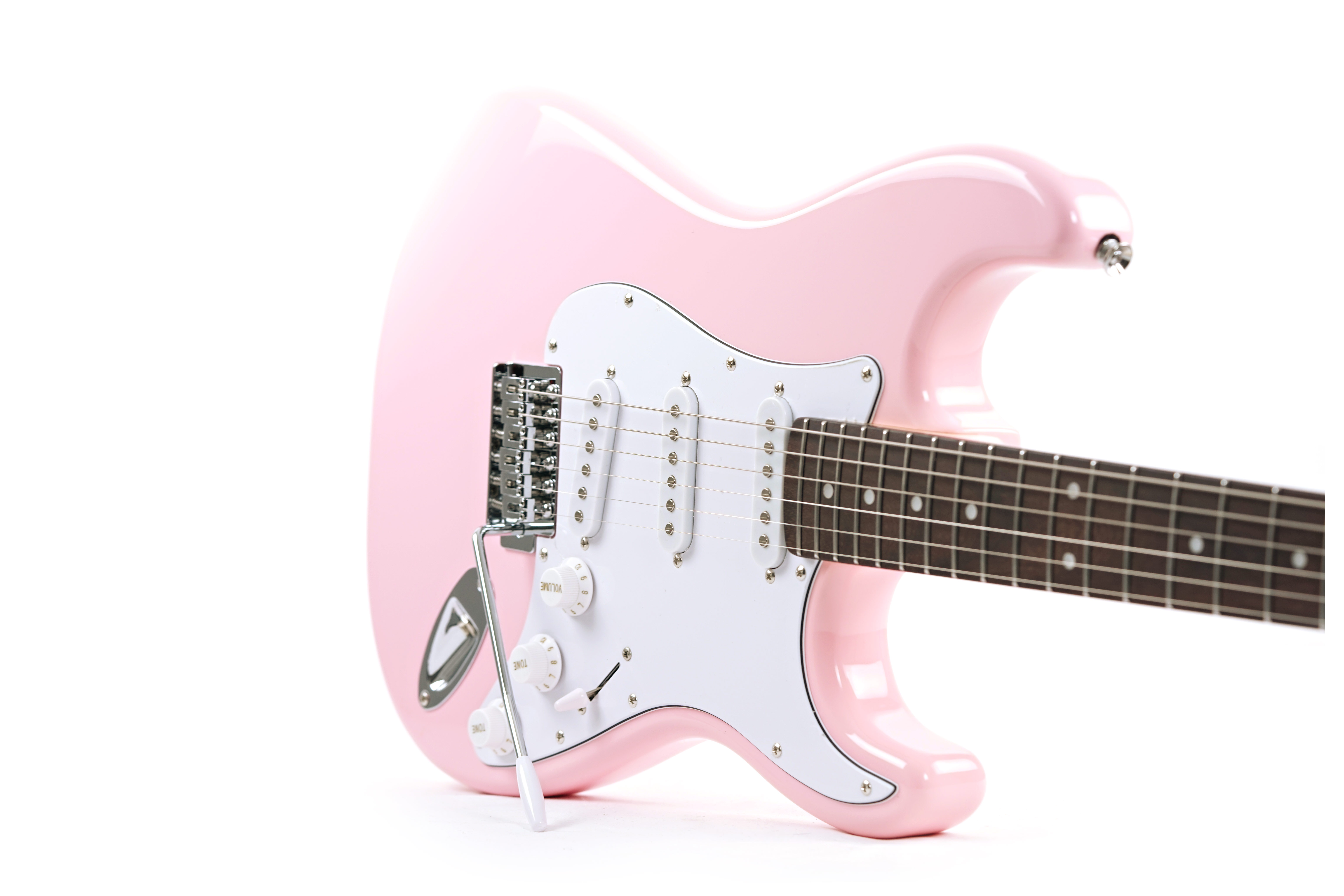 GUITARGUITAR EastCoast ST1 Shell Pink Rosewood Fingerboard