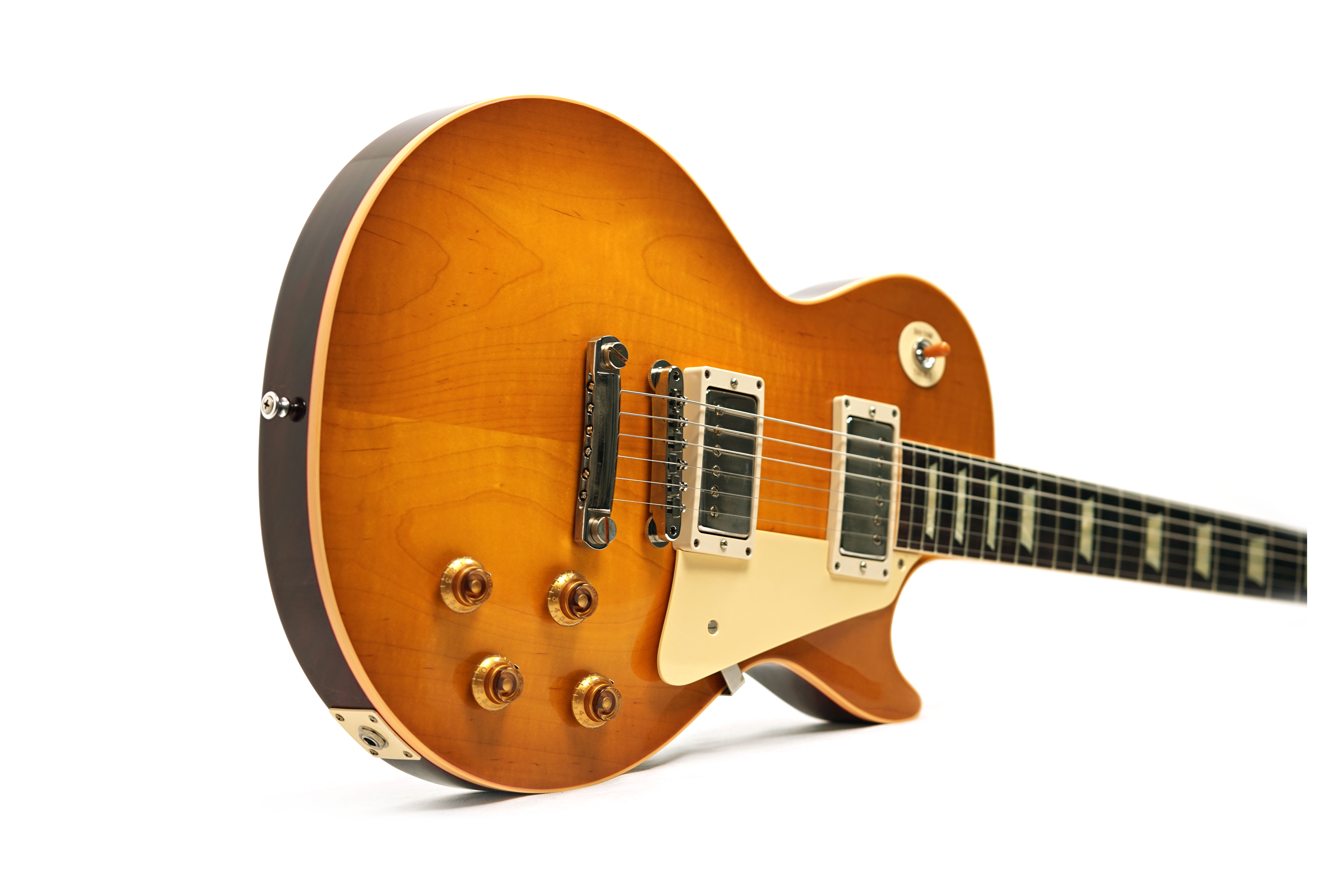 GUITARGUITAR Gibson Custom Shop 1958 Les Paul Standard Reissue Lemon Burst VOS #85513