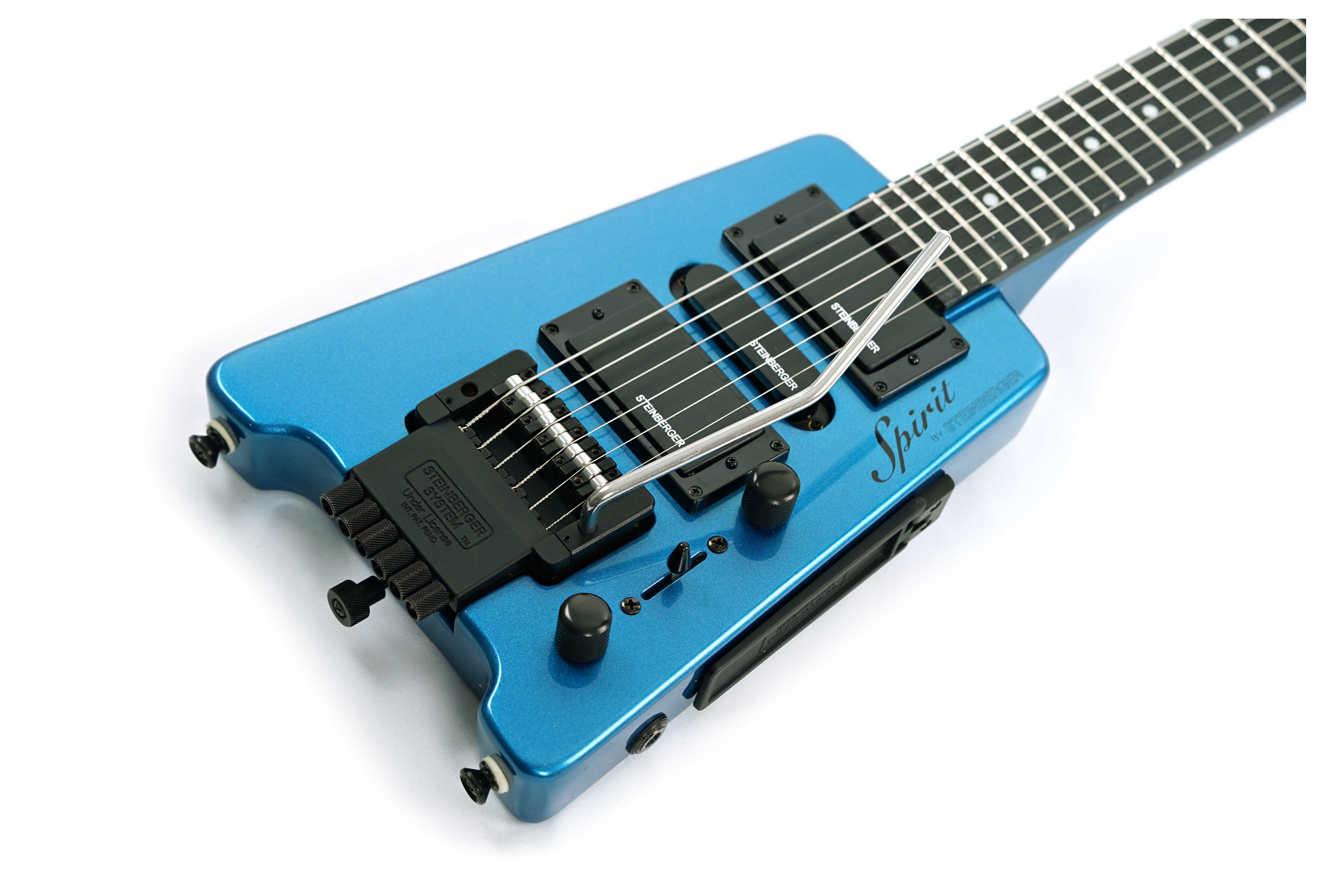 GUITARGUITAR Steinberger Spirit GT-PRO Deluxe Outfit (HB-SC-HB) Frost Blue