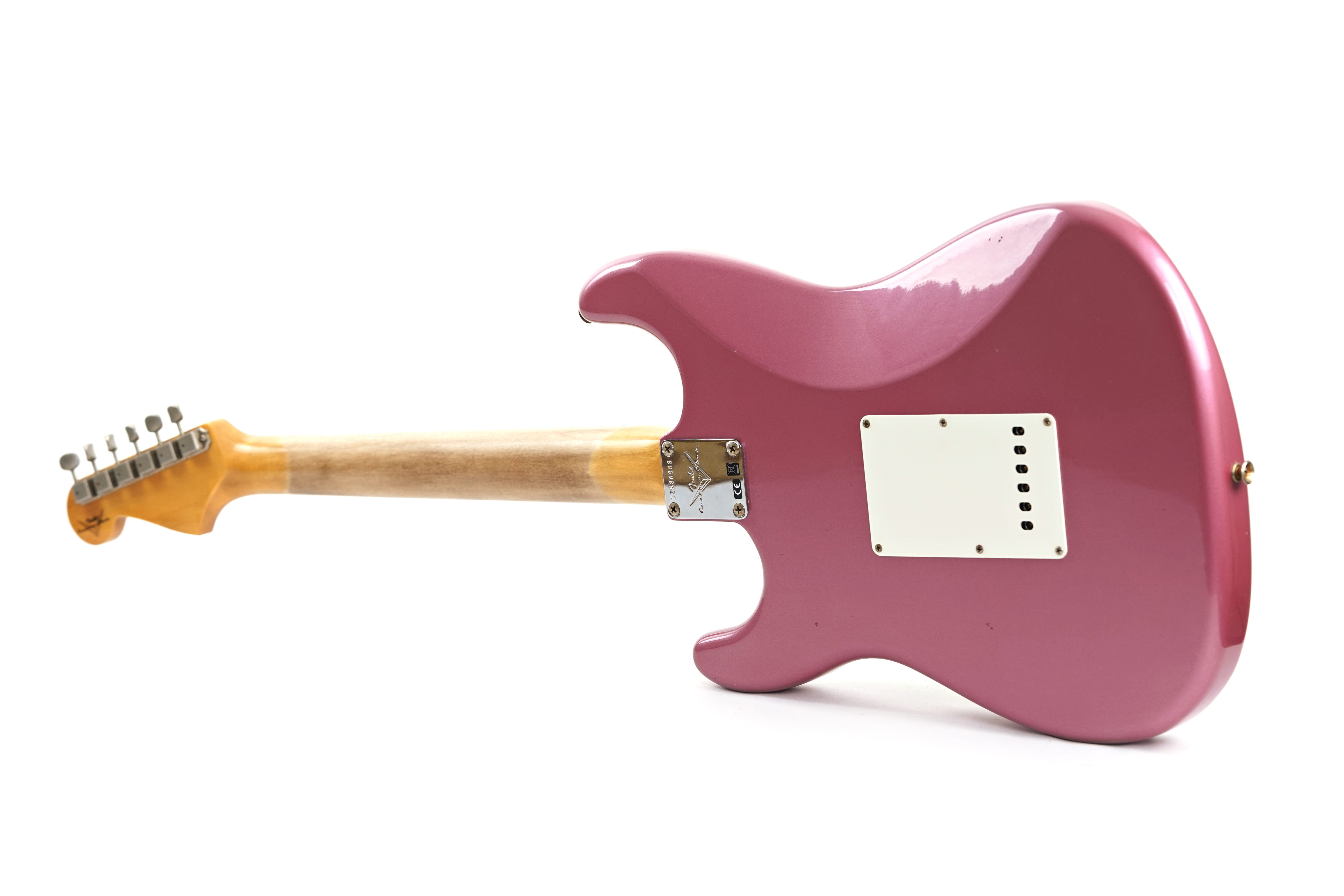 GUITARGUITAR Fender Custom Shop 1959 Collection Stratocaster Journeyman Relic Burgundy Mist Metallic Rosewood Fingerboard #CZ586983