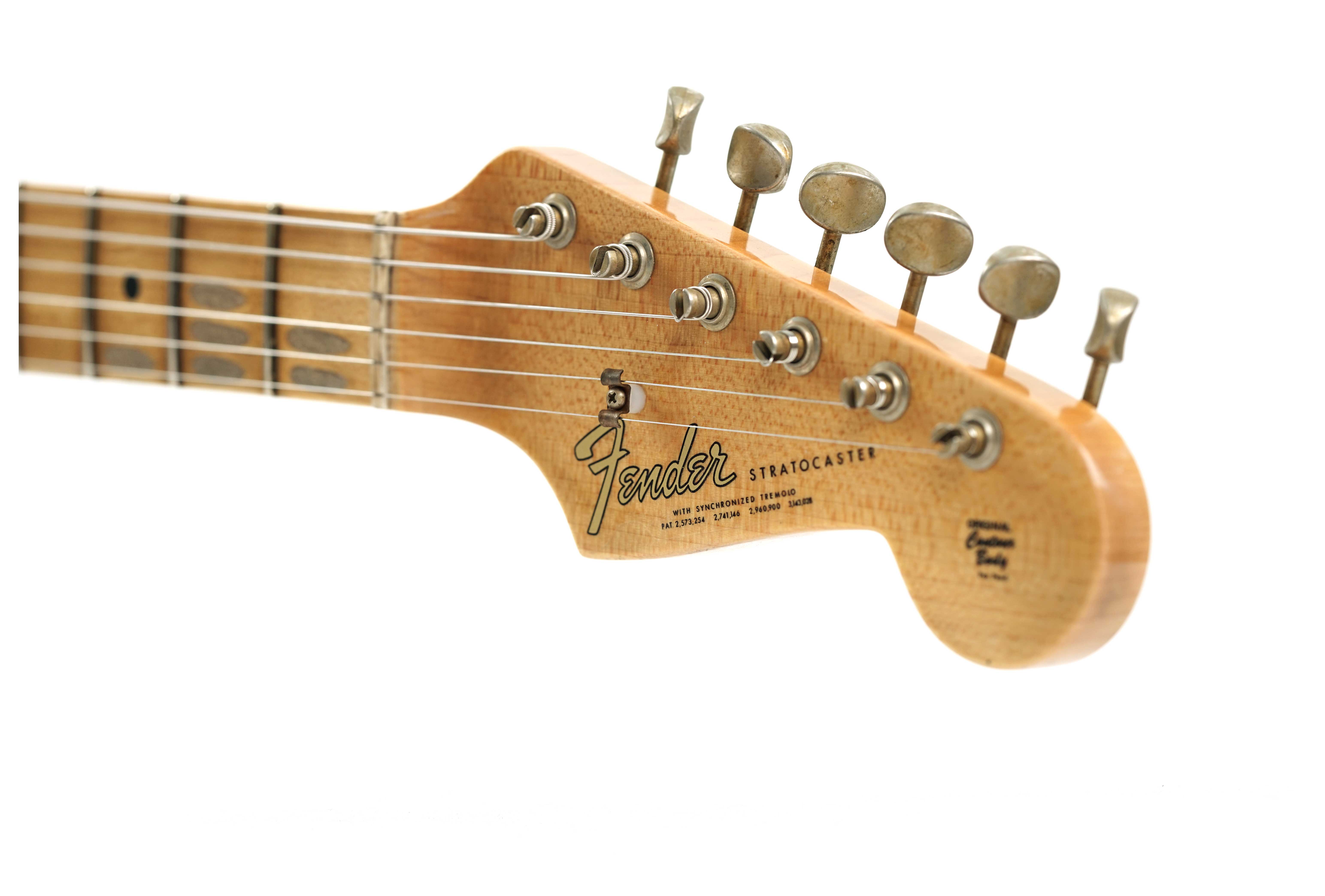 GUITARGUITAR Fender Custom Shop Limited Edition 1965 Stratocaster Journeyman Relic Aged Firemist Silver #CZ583933