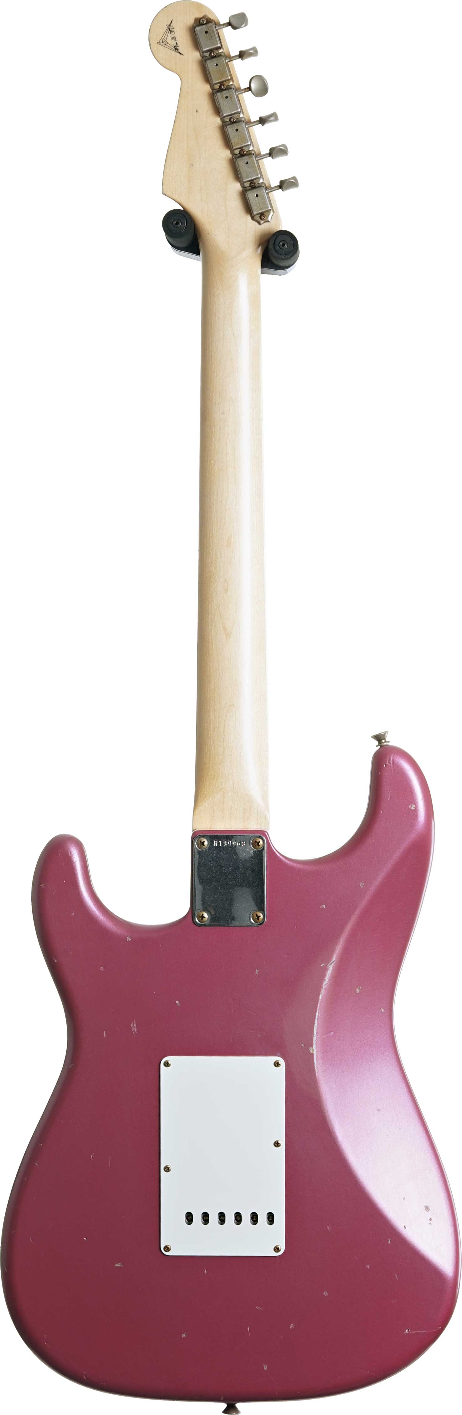 GUITARGUITAR Fender Custom Shop 1962 Stratocaster Journeyman Relic Burgundy Mist Masterbuilt by Austin MacNutt
