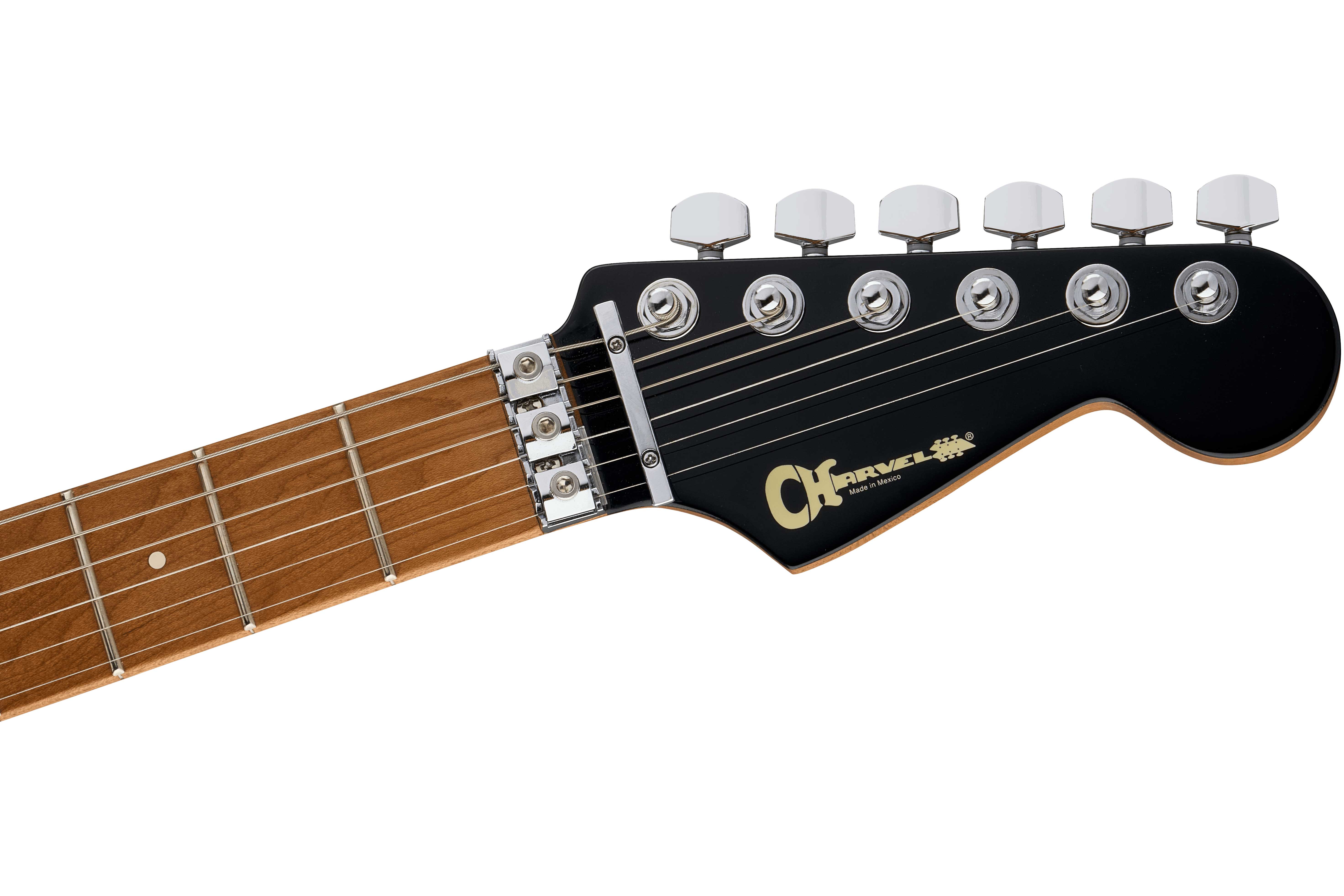 GUITARGUITAR Charvel Pro Mod Plus SRS San Dimas 1 Quilt HH FR Sangria Burst