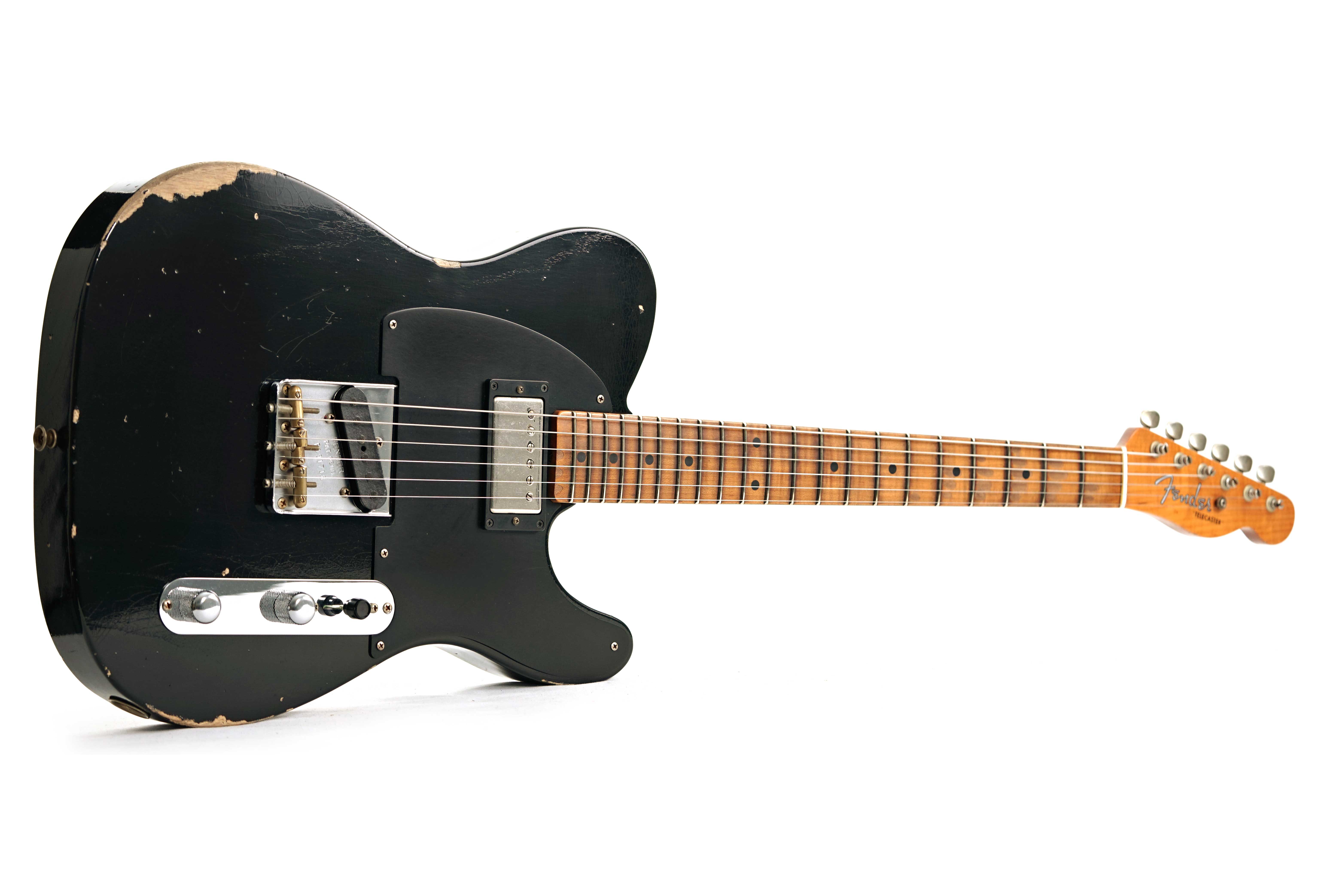 GUITARGUITAR Fender Custom Shop Limited Edition 1954 Telecaster SH Relic Aged Black