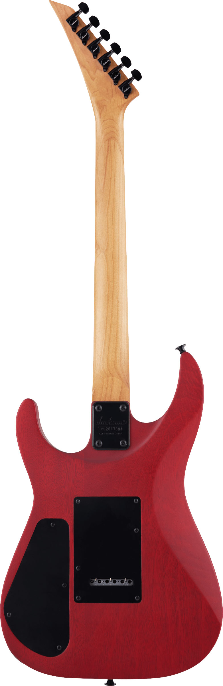 GUITARGUITAR Jackson JS Series Dinky Arch Top JS24 DKAM Red Stain Caramelized Maple Fingerboard