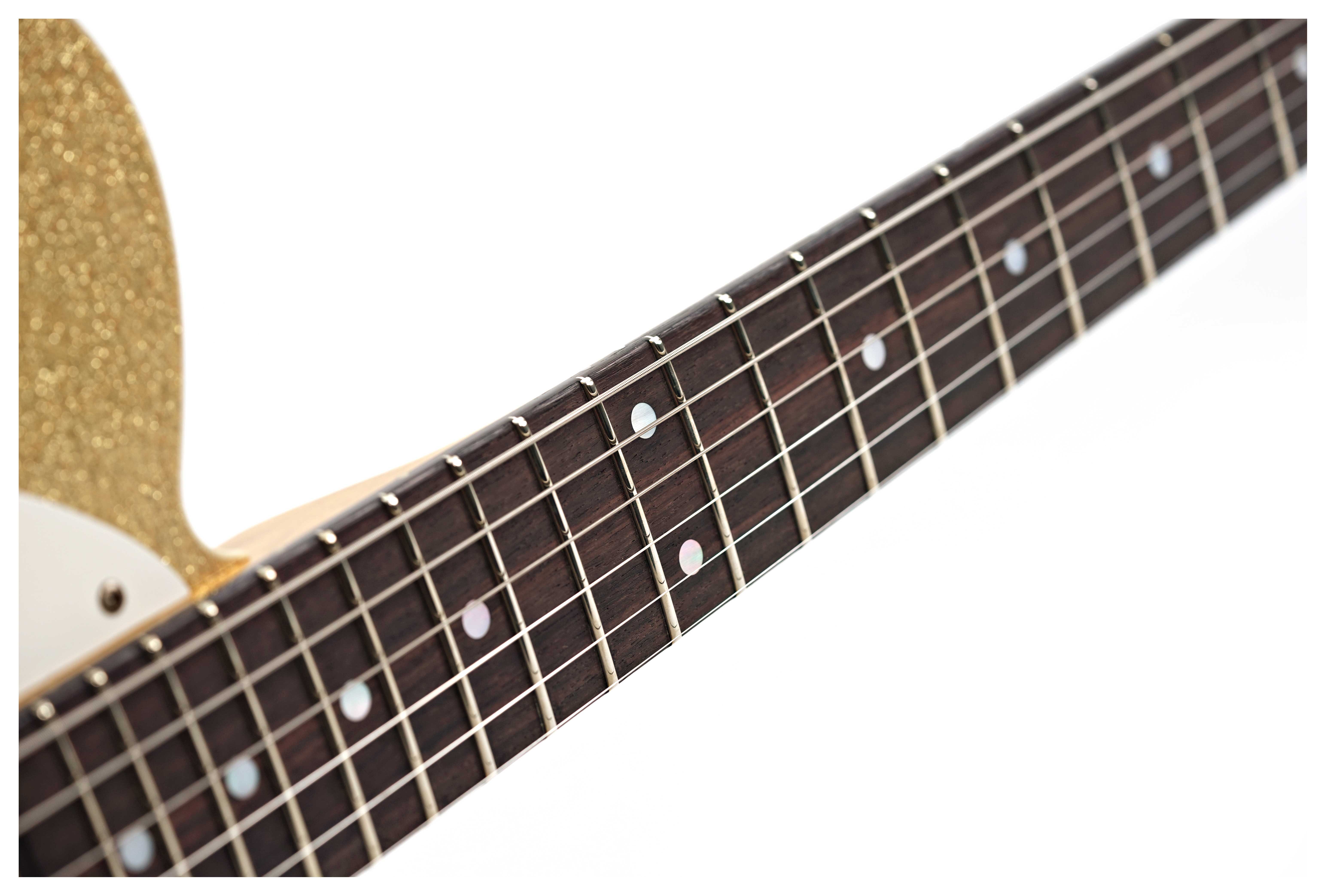 GUITARGUITAR Fender Custom Shop Limited Edition 1960 Telecaster Custom Jouneyman Relic Aged Gold Sparkle #CZ586071