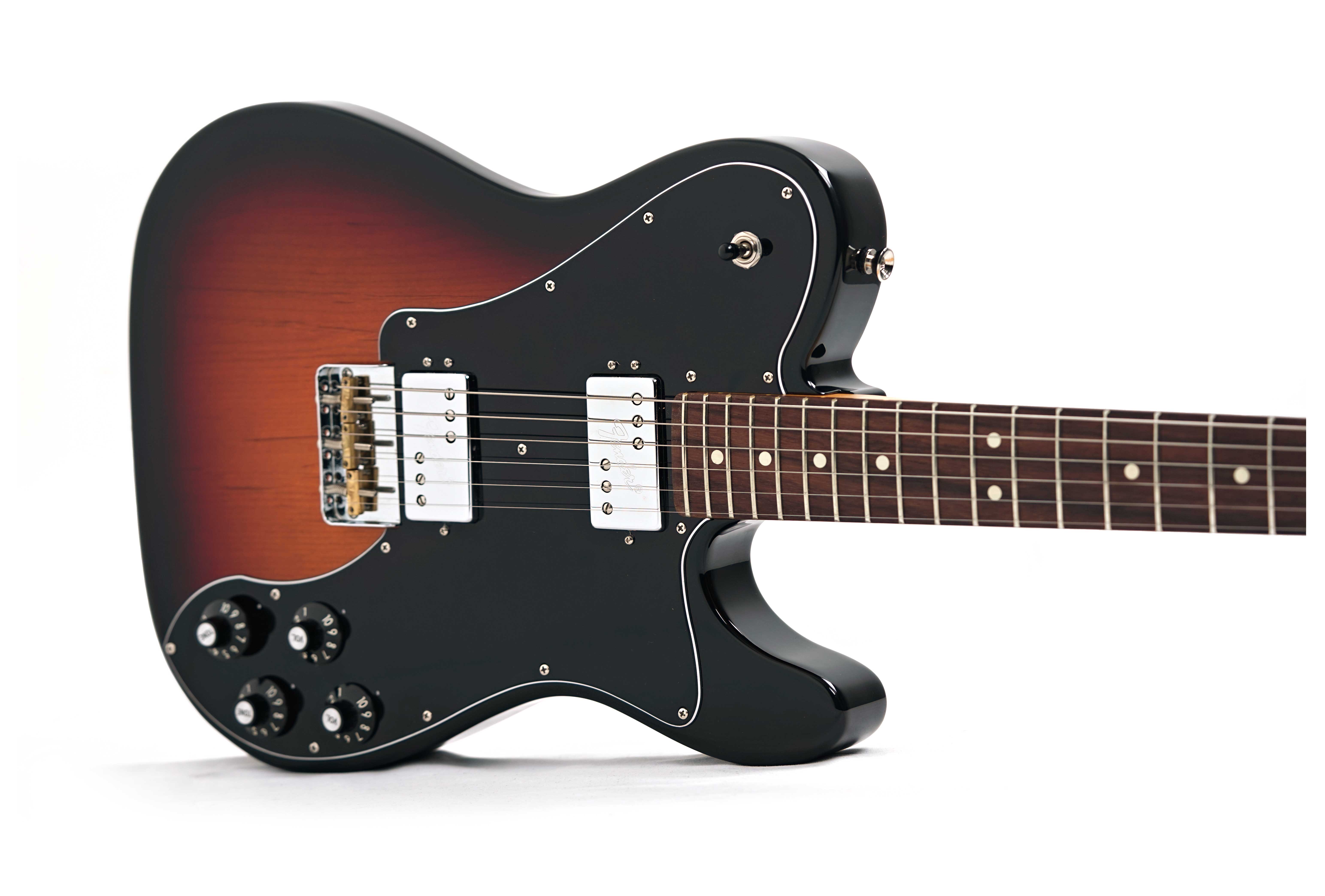 GUITARGUITAR Fender American Professional II Telecaster Deluxe 3 Tone Sunburst Rosewood Fingerboard (Ex-Demo) #US25019653