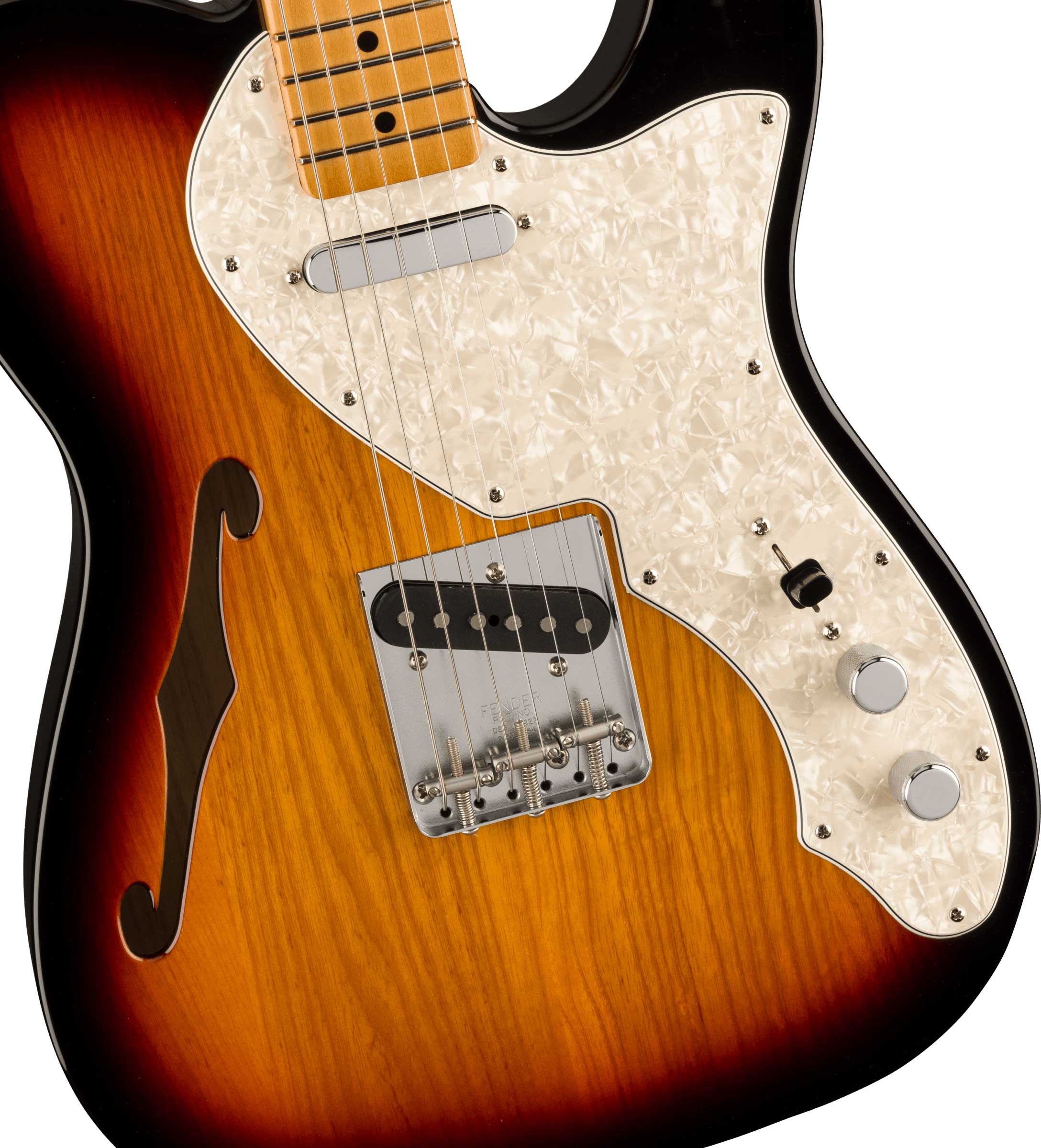 GUITARGUITAR Fender Vintera II 60s Telecaster Thinline Maple Fingerboard 3-Color Sunburst