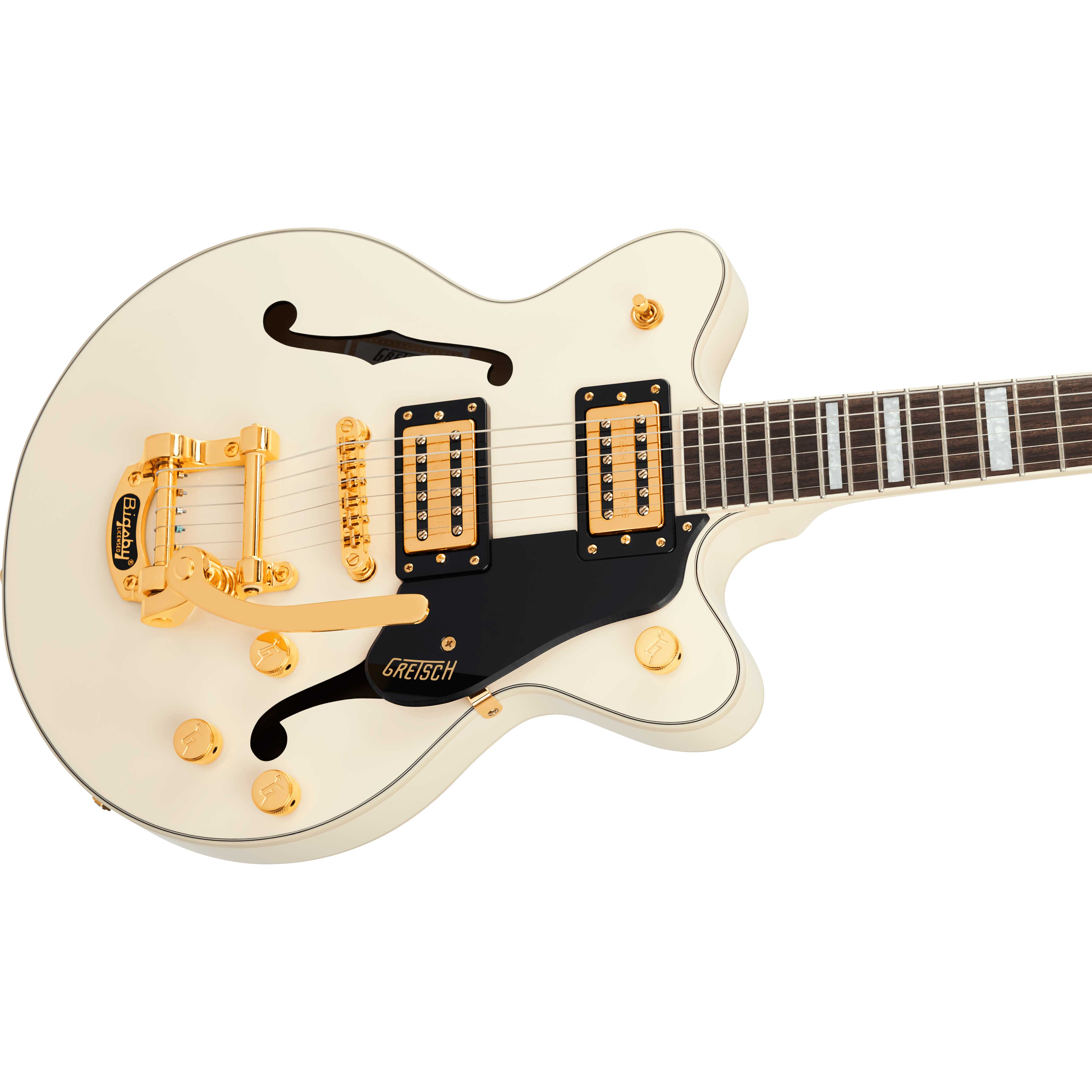 GUITARGUITAR Gretsch G2655TG Streamliner Center Block Jr. Double-Cut with Bigsby Limited Edition Vintage White