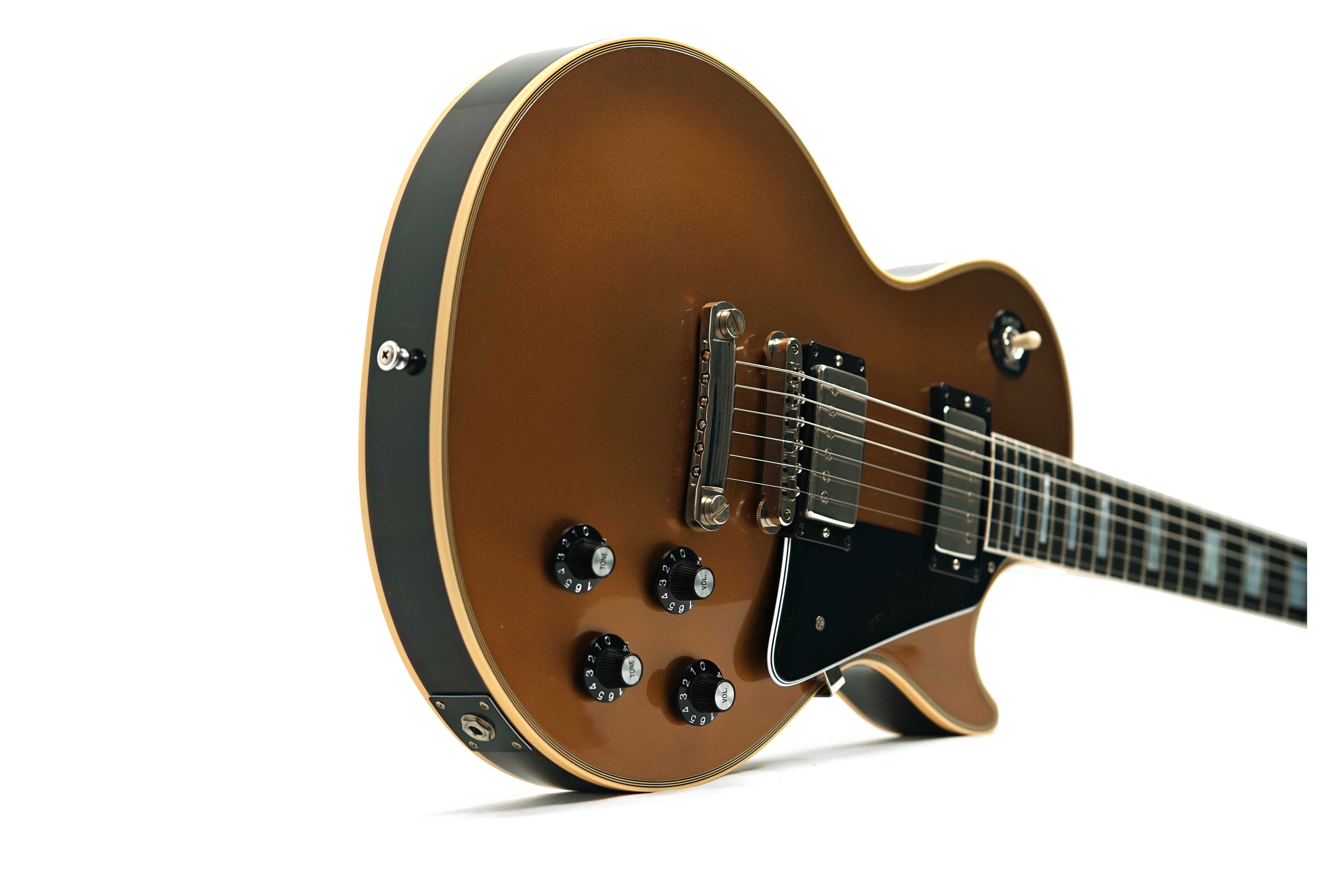 GUITARGUITAR Gibson Custom Shop Dealer Select 1968 Les Paul Custom VOS Gold Top Dark Back #505598