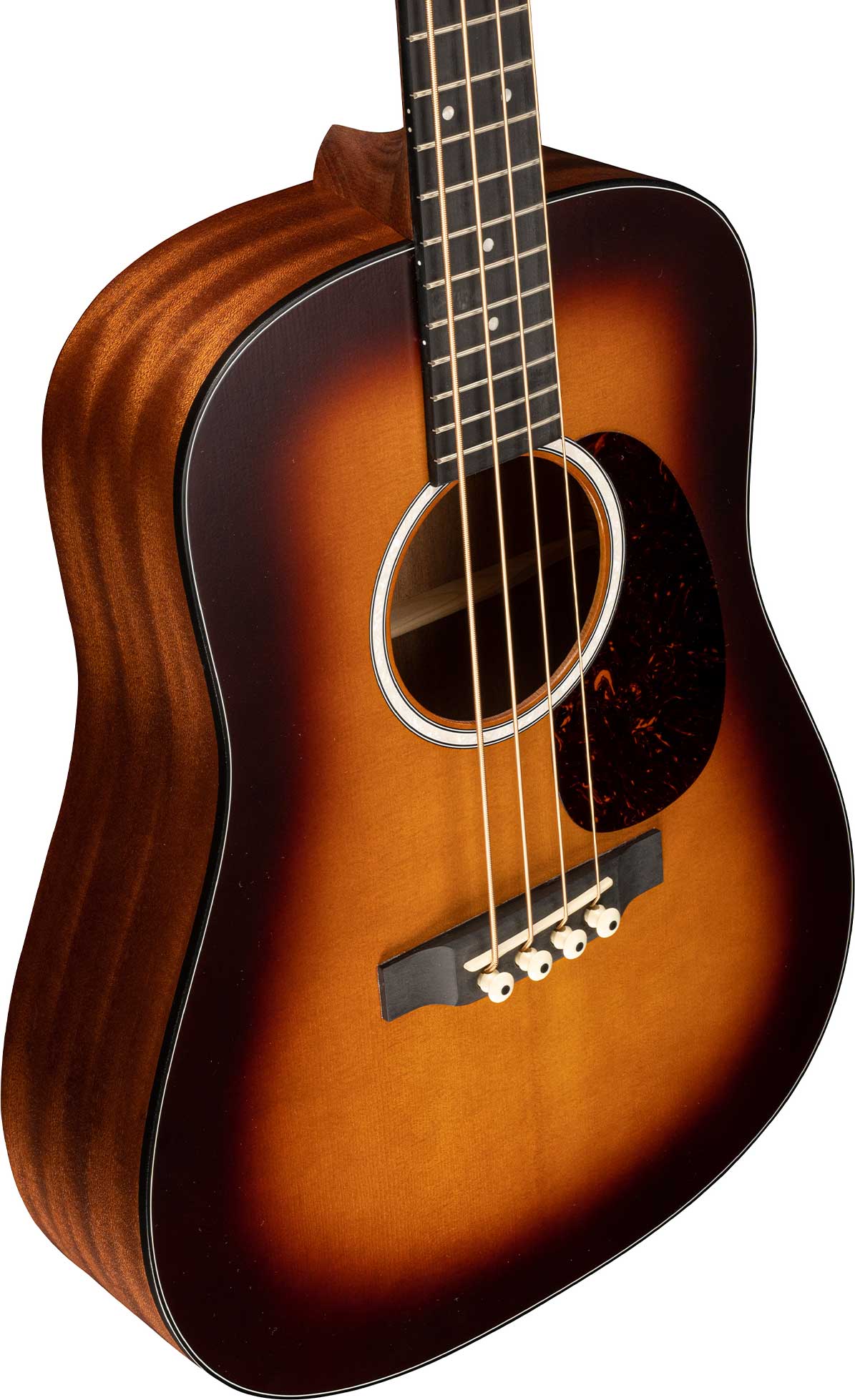 GUITARGUITAR Martin DJR-10E Dreadnought Junior Short Scale Acoustic Bass Burst