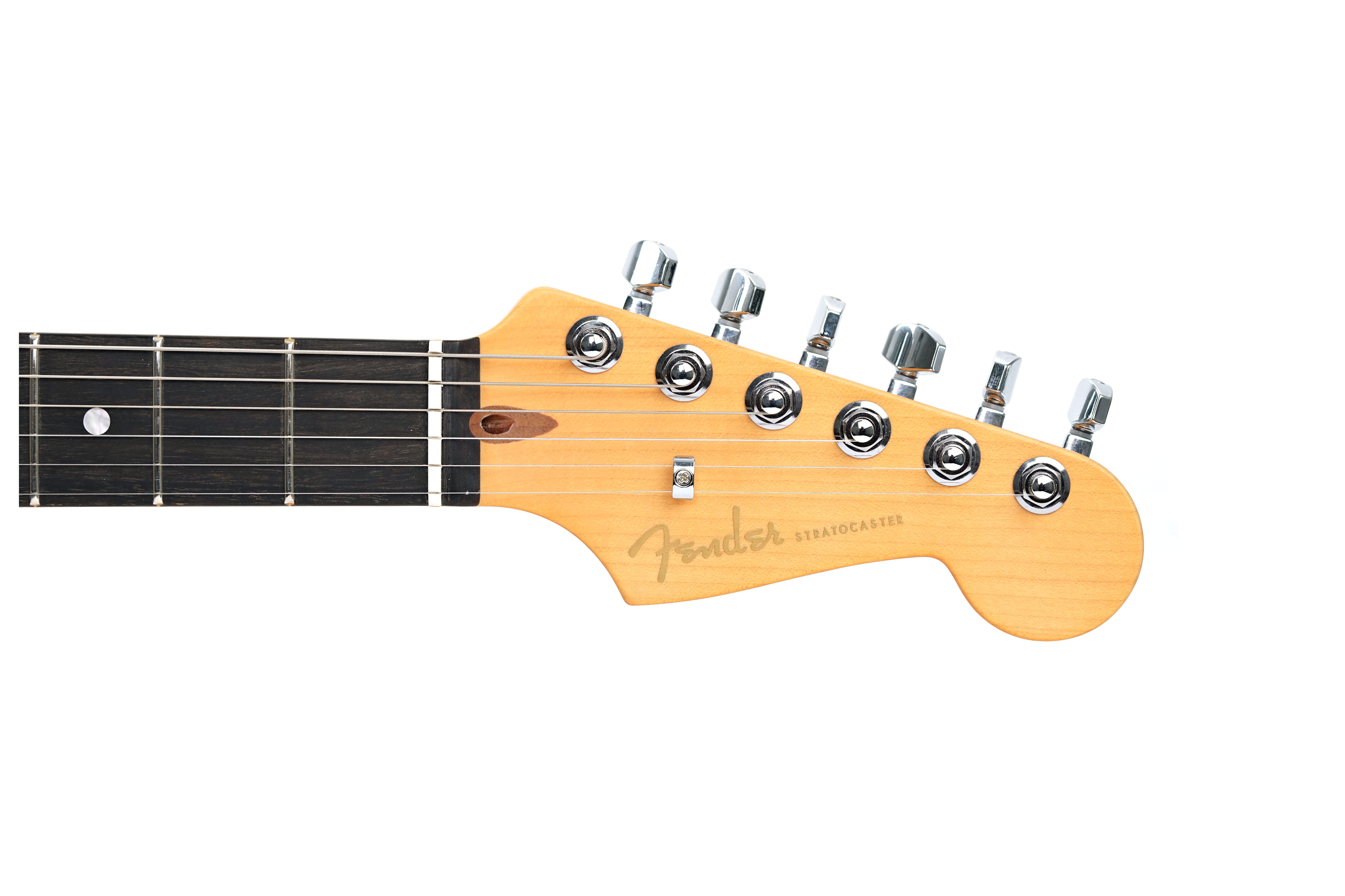 GUITARGUITAR Fender American Ultra II Stratocaster HSS Ebony Fingerboard Texas Tea