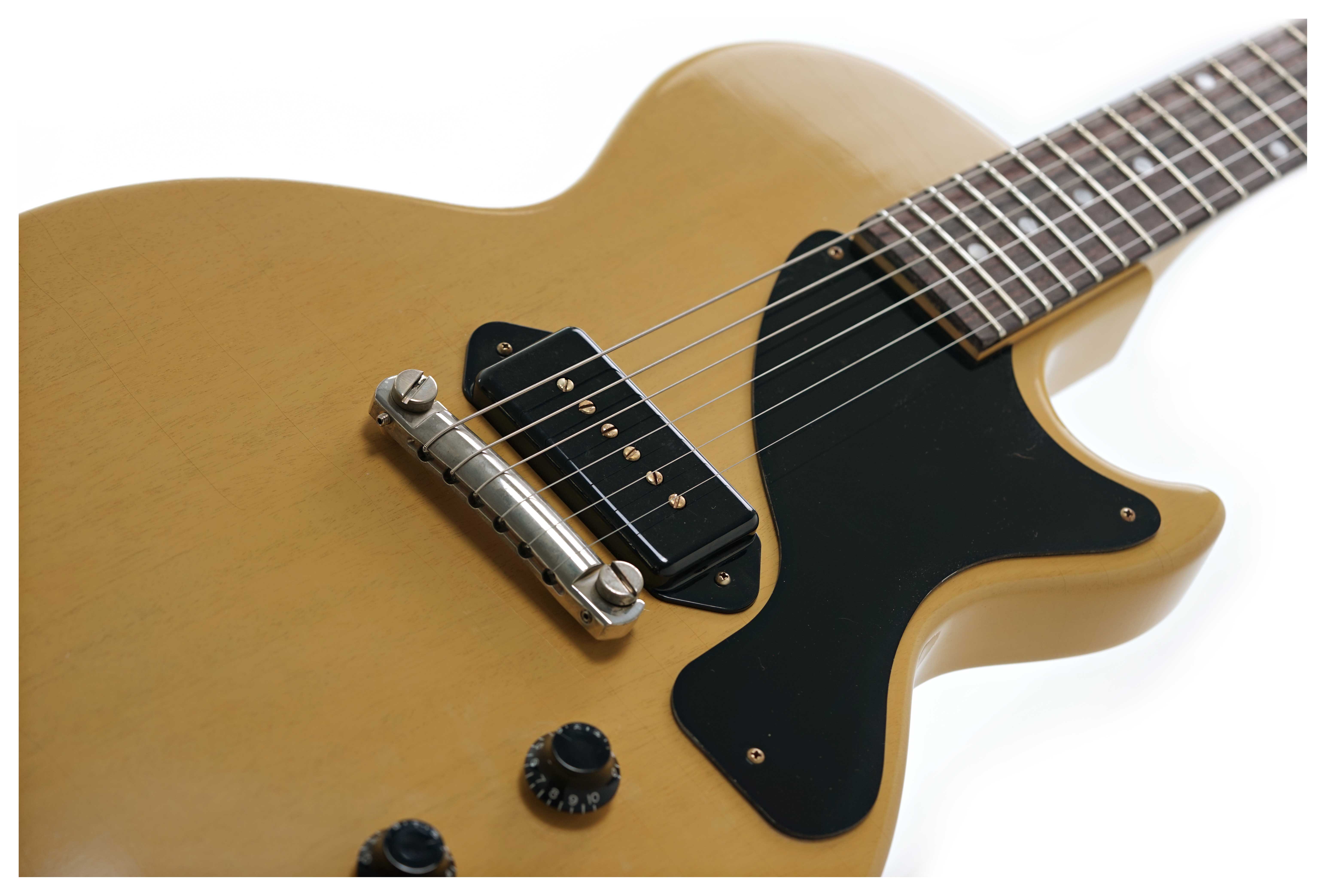 GUITARGUITAR Gibson Custom Shop 1957 Les Paul Junior Single Cut Reissue Ultra Light Aged TV Yellow #74319