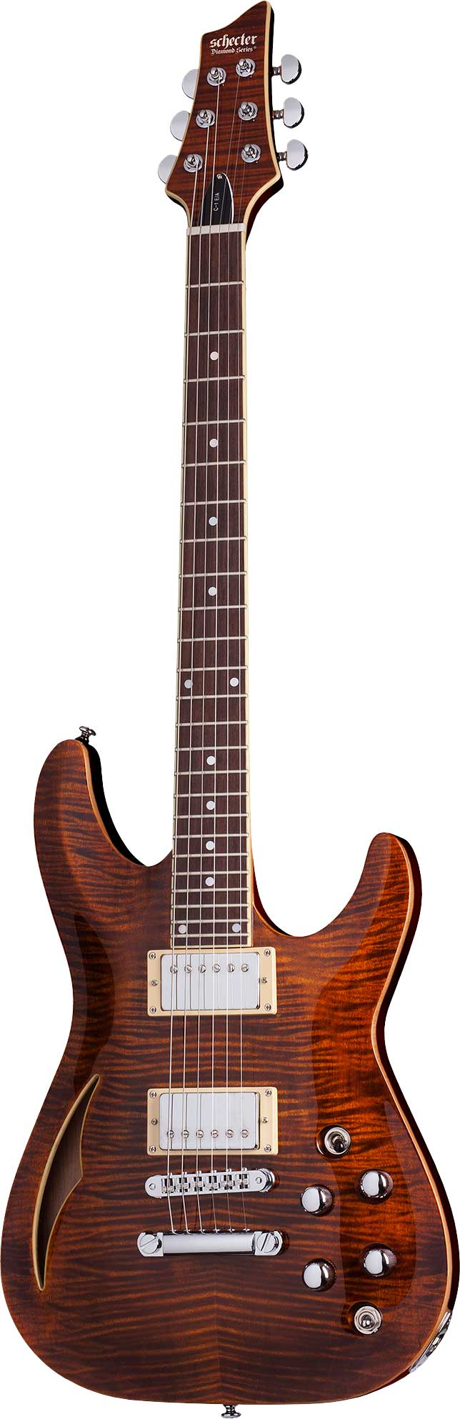 GUITARGUITAR Schecter C-1 E/A Cats Eye
