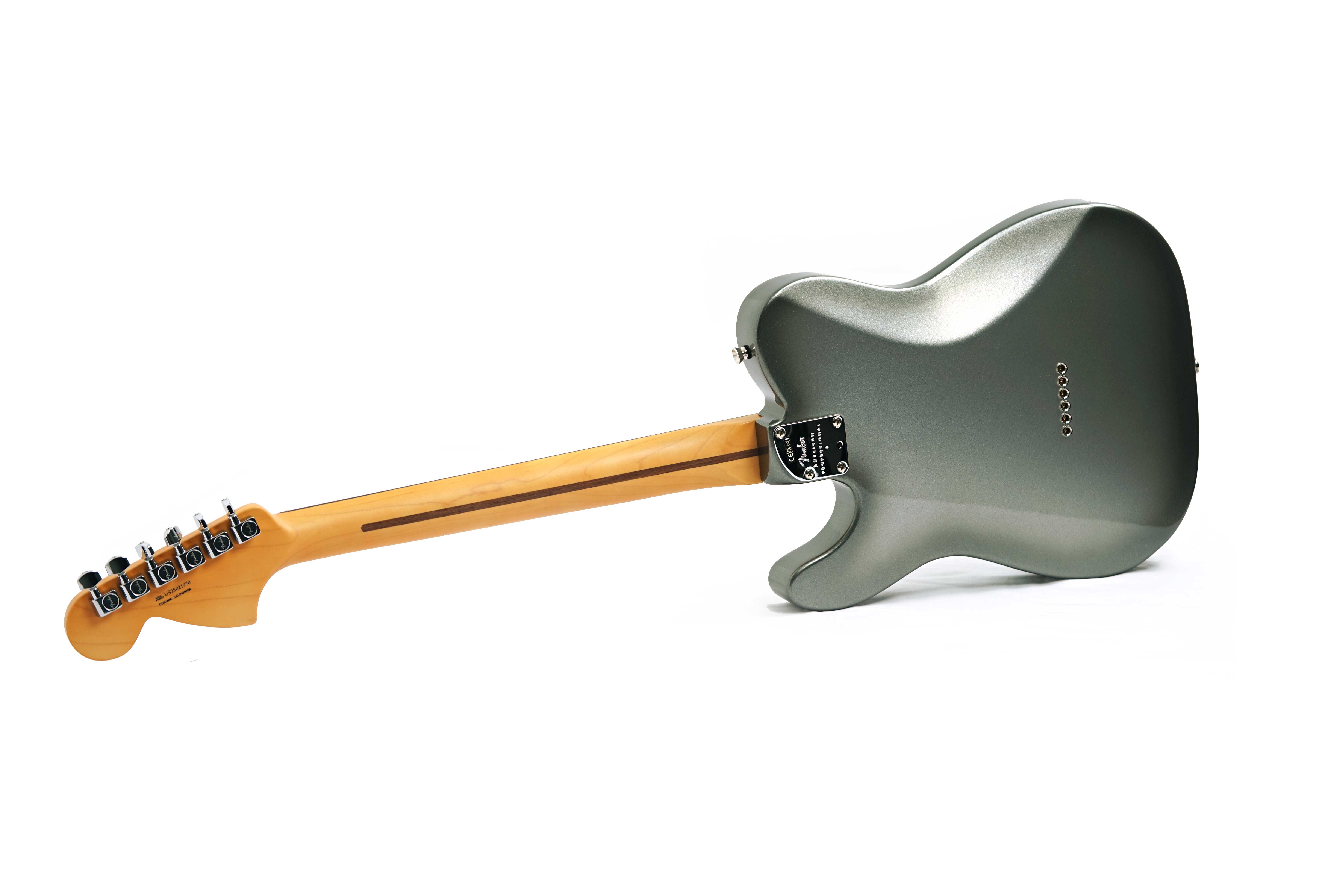GUITARGUITAR Fender American Professional II Telecaster Deluxe Mercury Rosewood Fingerboard #US25021970