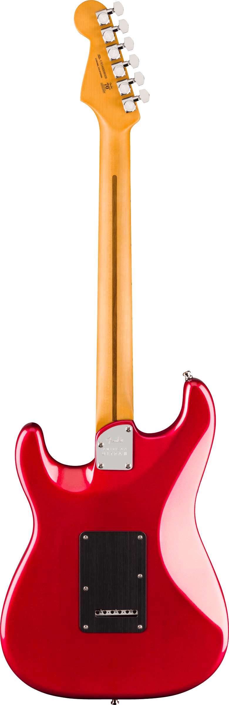 GUITARGUITAR Fender American Ultra II Stratocaster Maple Fingerboard Sinister Red