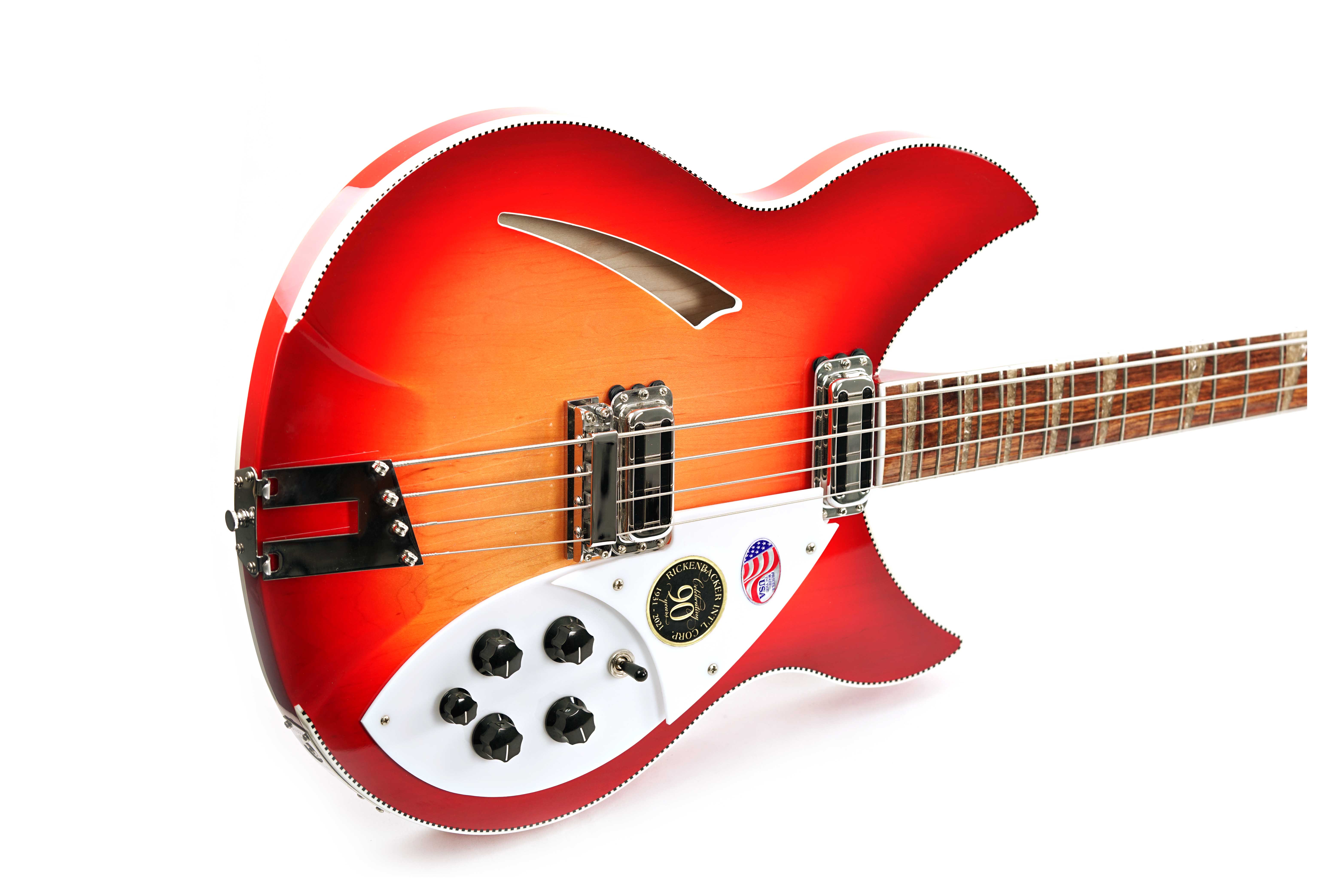 GUITARGUITAR Rickenbacker 4005XC 90th Anniversary Limited Edition Short Scale Bass Amber FireGlo