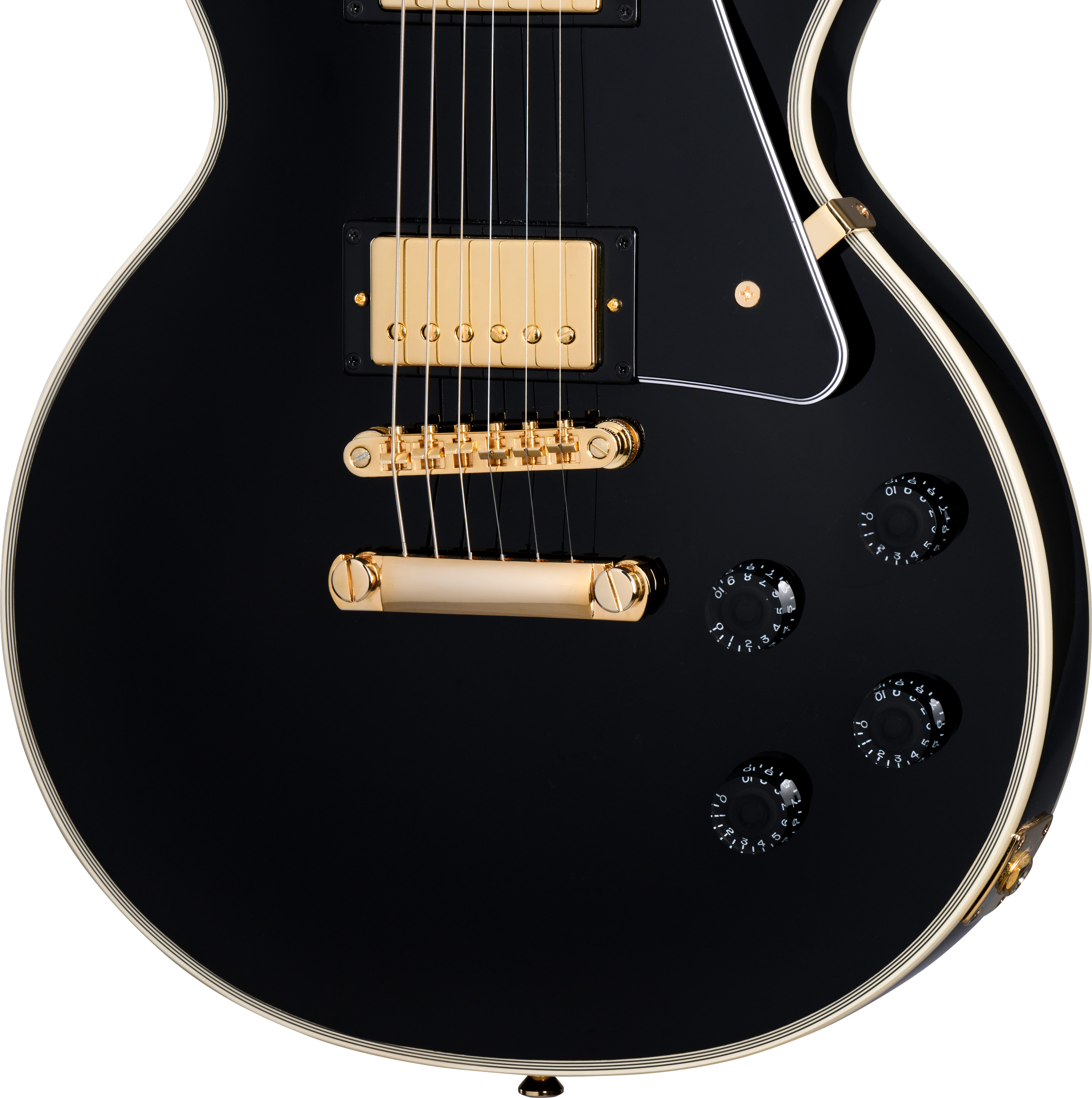 GUITARGUITAR Epiphone Inspired by Gibson Custom Les Paul Custom Ebony